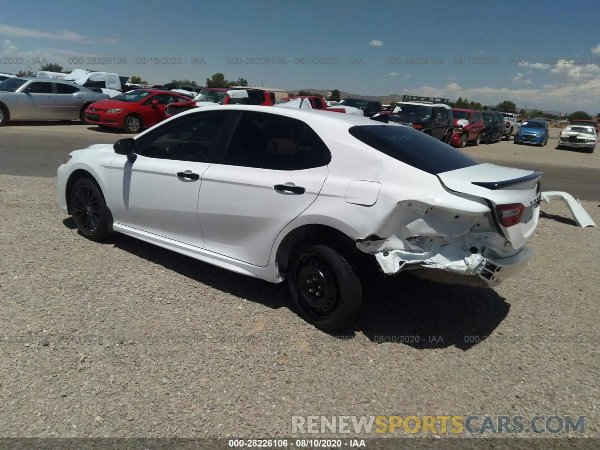 3 Photograph of a damaged car 4T1G11AK5LU338536 TOYOTA CAMRY 2020