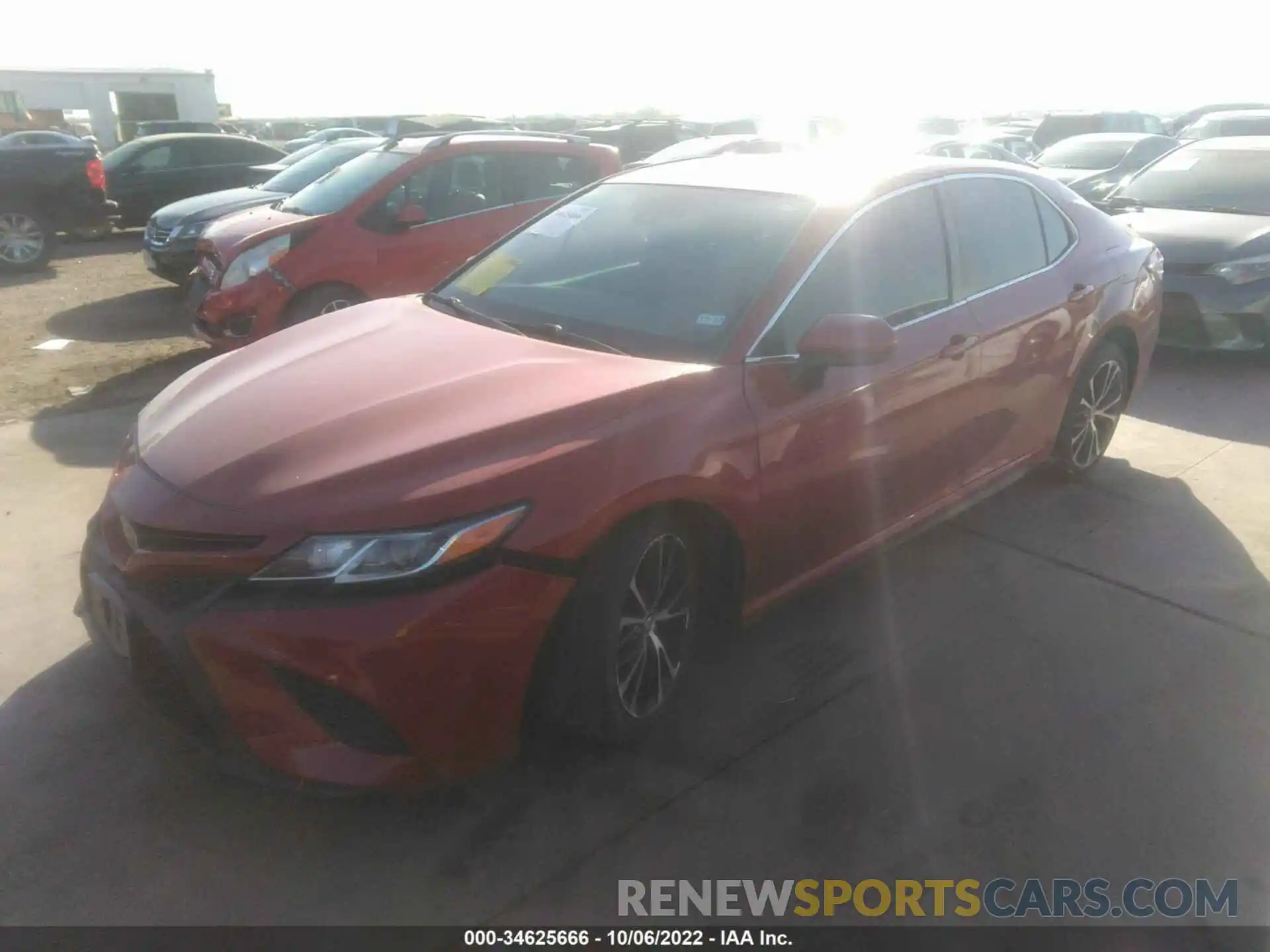 2 Photograph of a damaged car 4T1G11AK5LU344207 TOYOTA CAMRY 2020