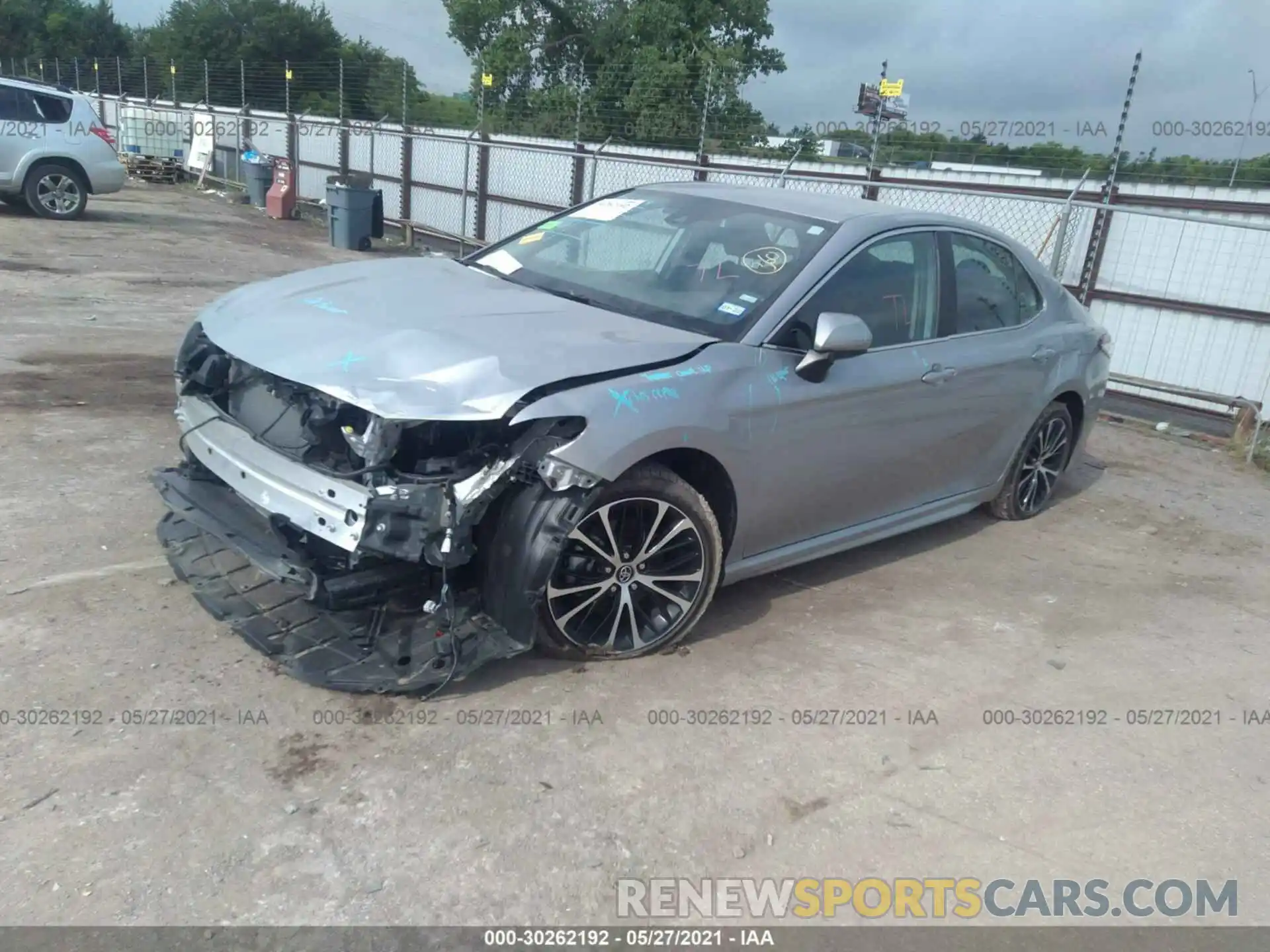 2 Photograph of a damaged car 4T1G11AK5LU344482 TOYOTA CAMRY 2020