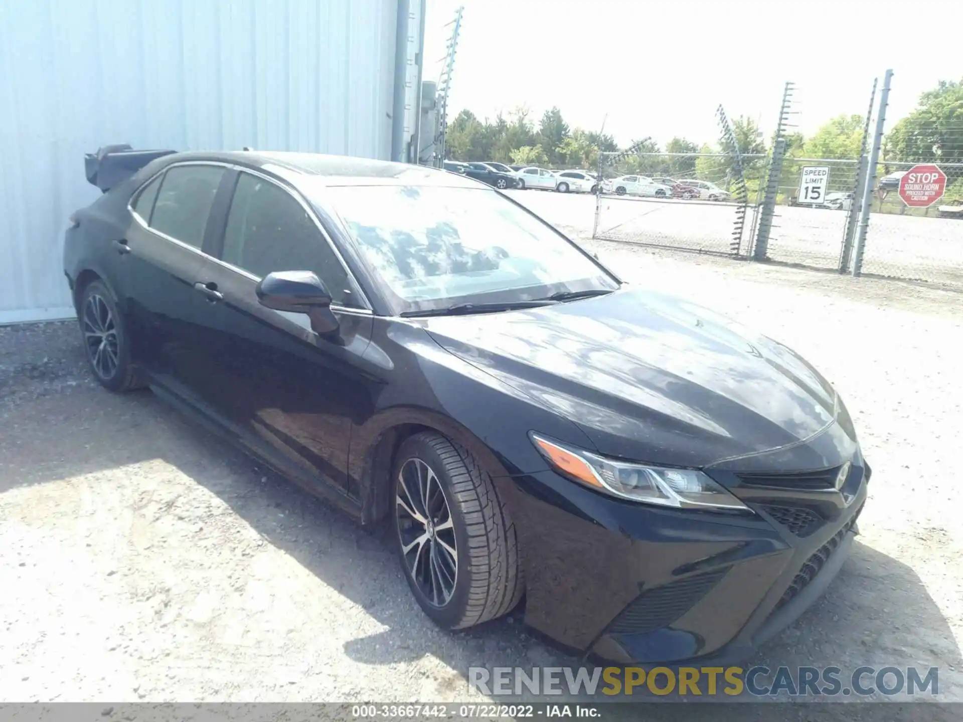 1 Photograph of a damaged car 4T1G11AK5LU345857 TOYOTA CAMRY 2020