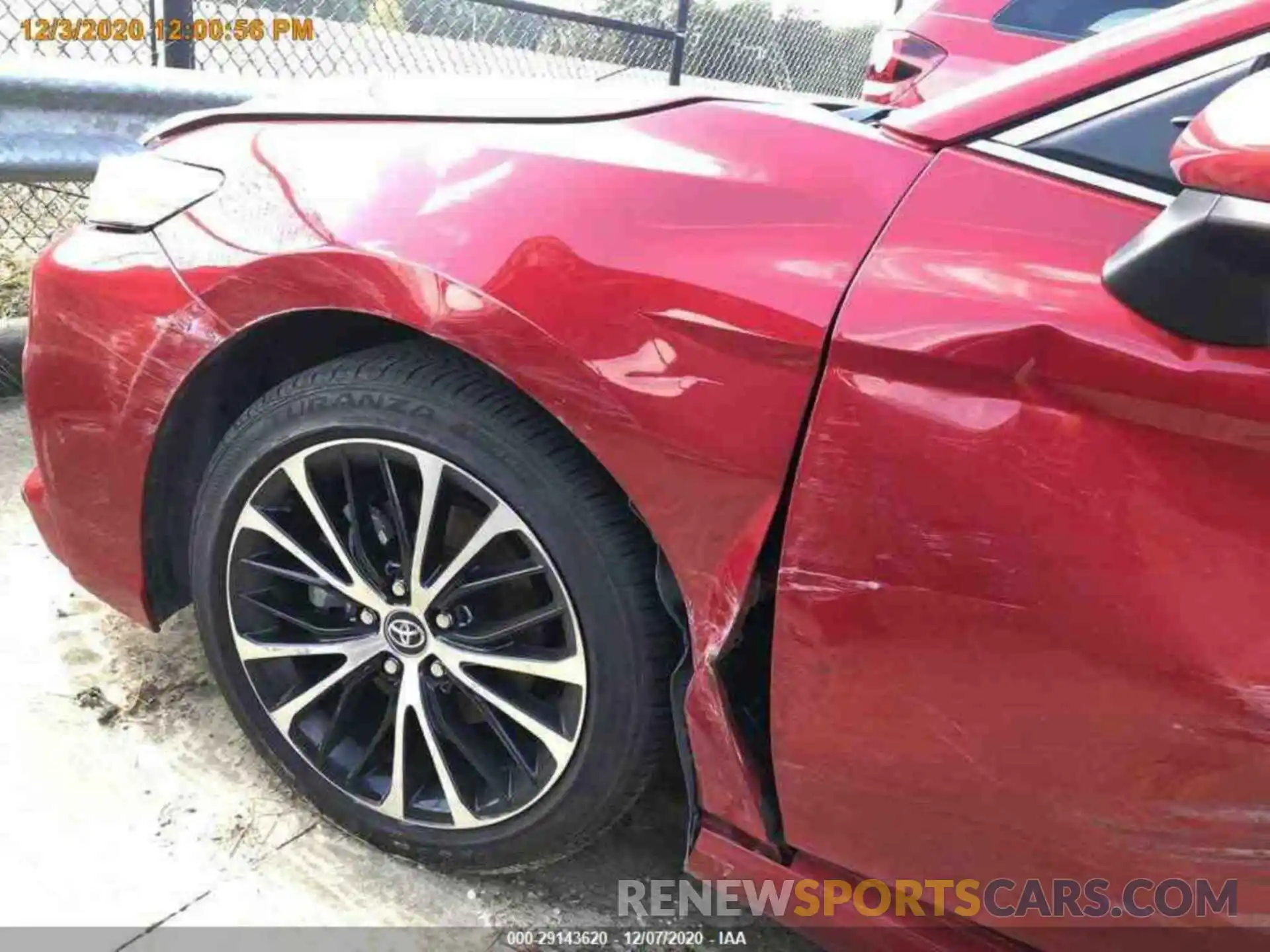 9 Photograph of a damaged car 4T1G11AK5LU346183 TOYOTA CAMRY 2020