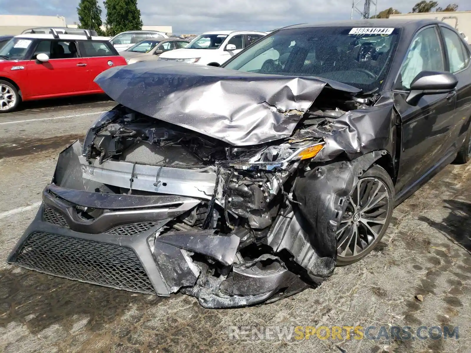 9 Photograph of a damaged car 4T1G11AK5LU346989 TOYOTA CAMRY 2020