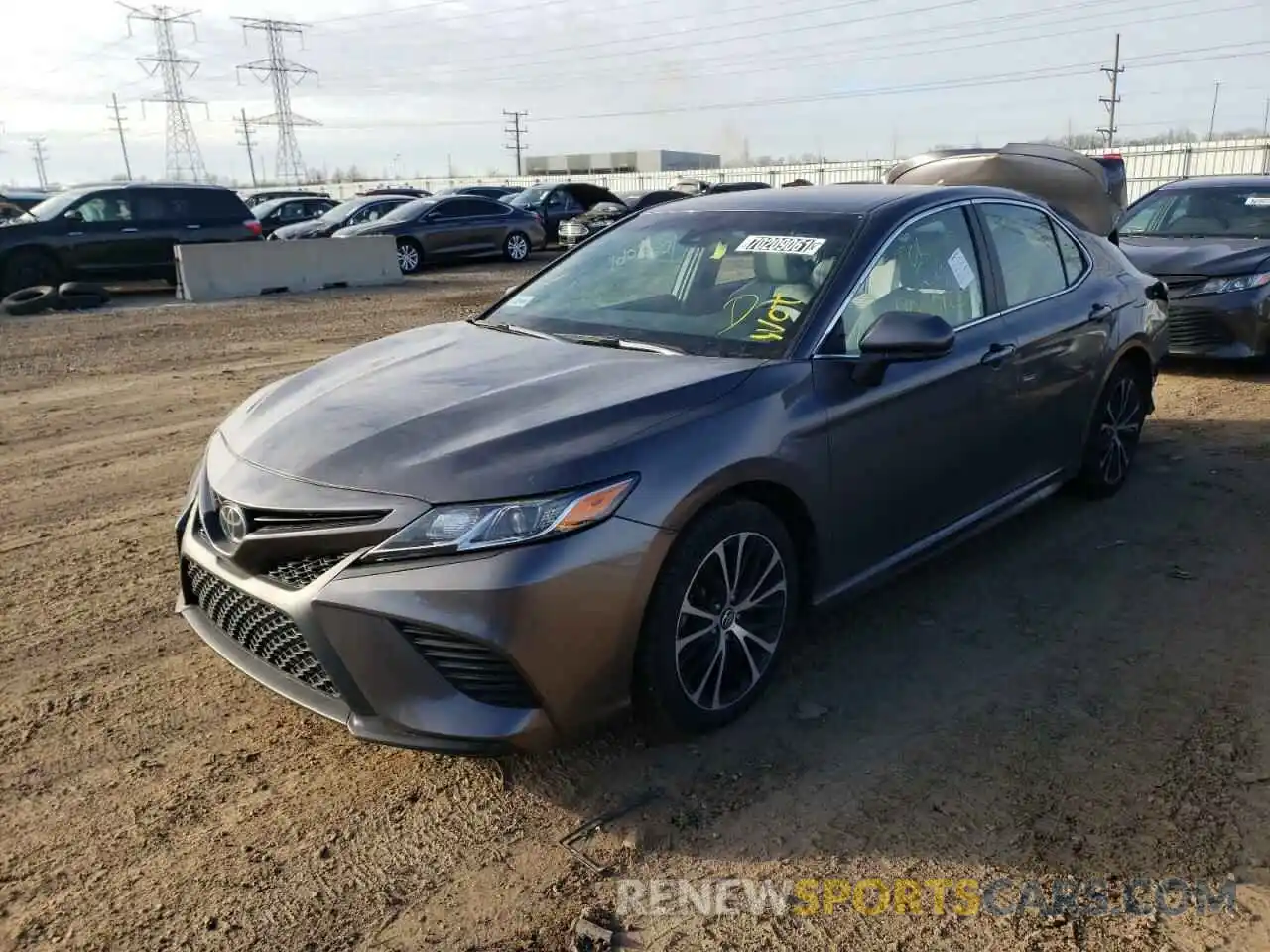 2 Photograph of a damaged car 4T1G11AK5LU347530 TOYOTA CAMRY 2020