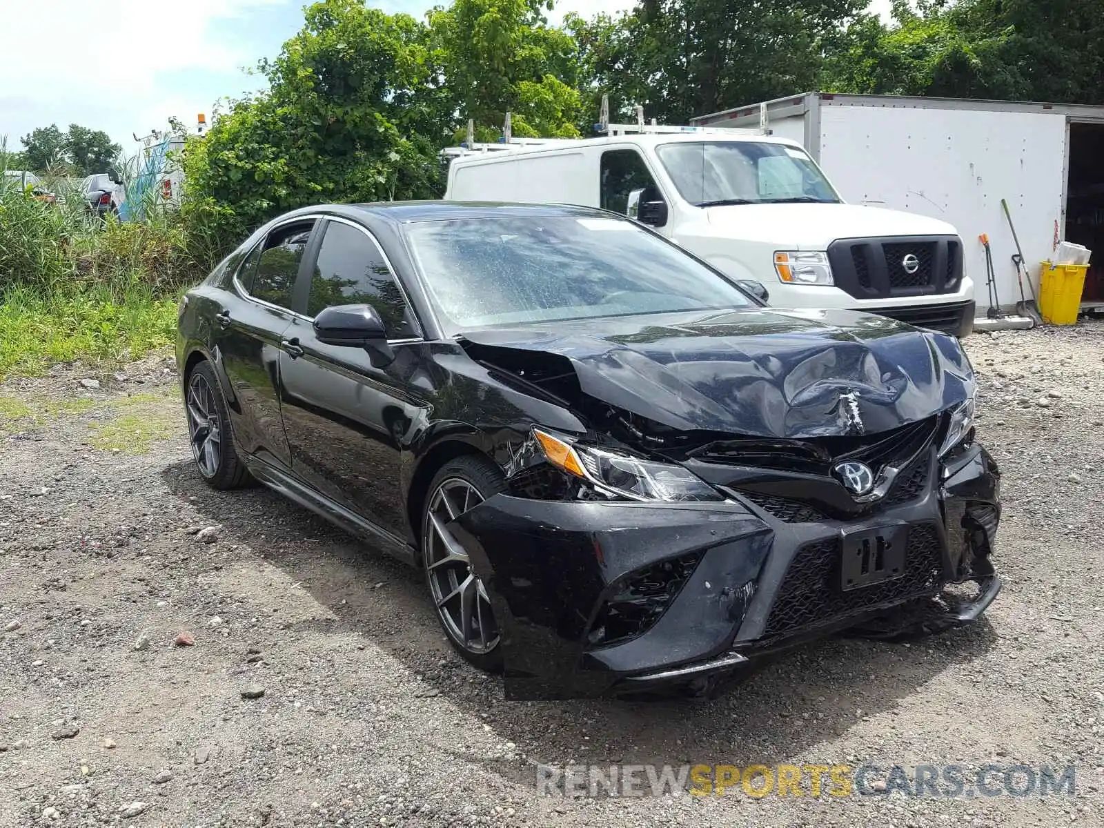 1 Photograph of a damaged car 4T1G11AK5LU349679 TOYOTA CAMRY 2020