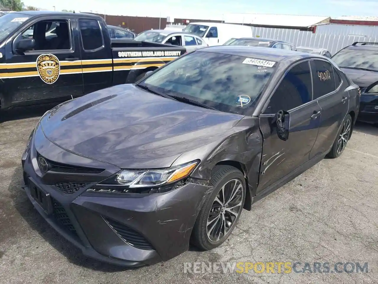 2 Photograph of a damaged car 4T1G11AK5LU350587 TOYOTA CAMRY 2020