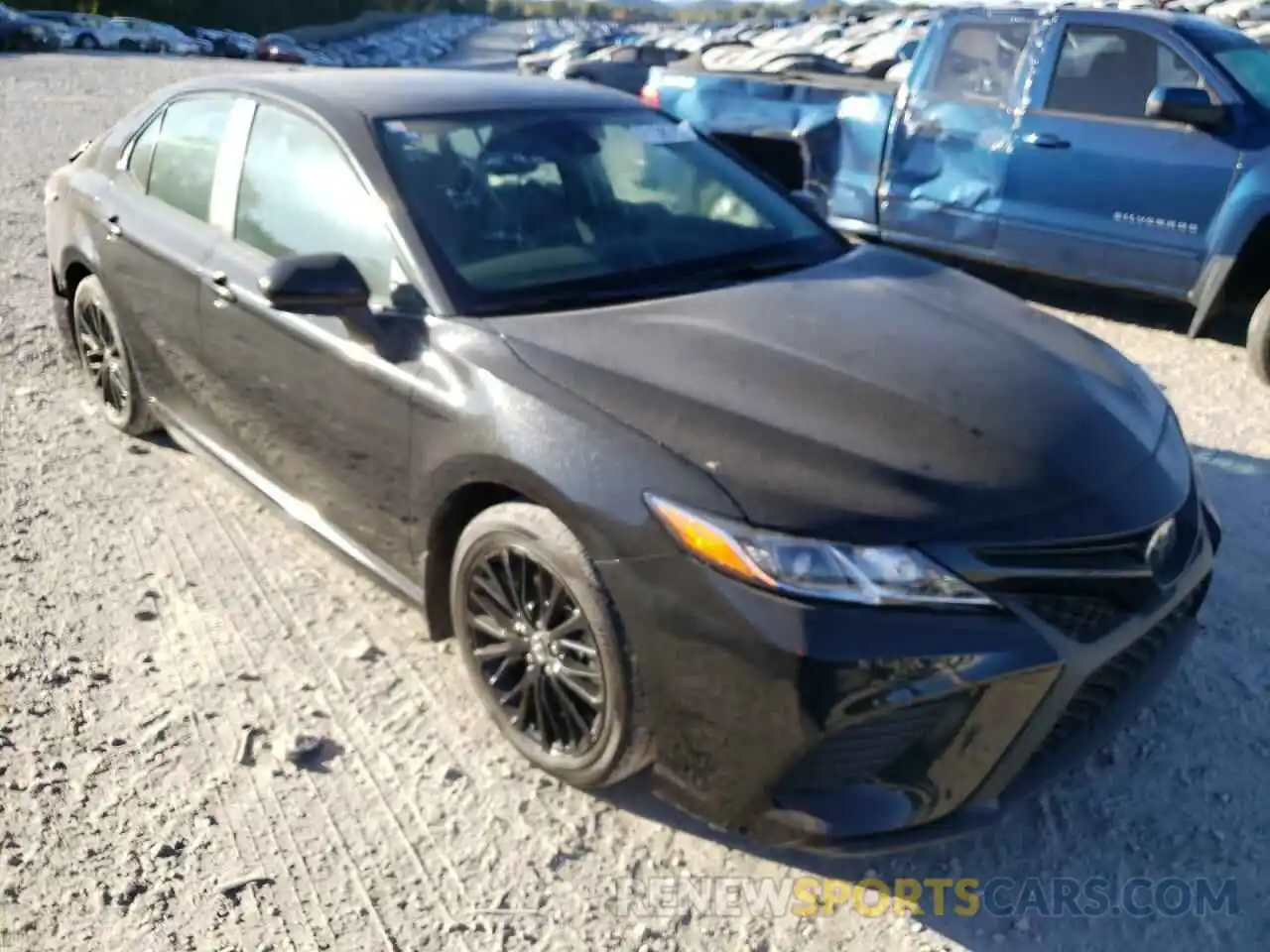 1 Photograph of a damaged car 4T1G11AK5LU352985 TOYOTA CAMRY 2020