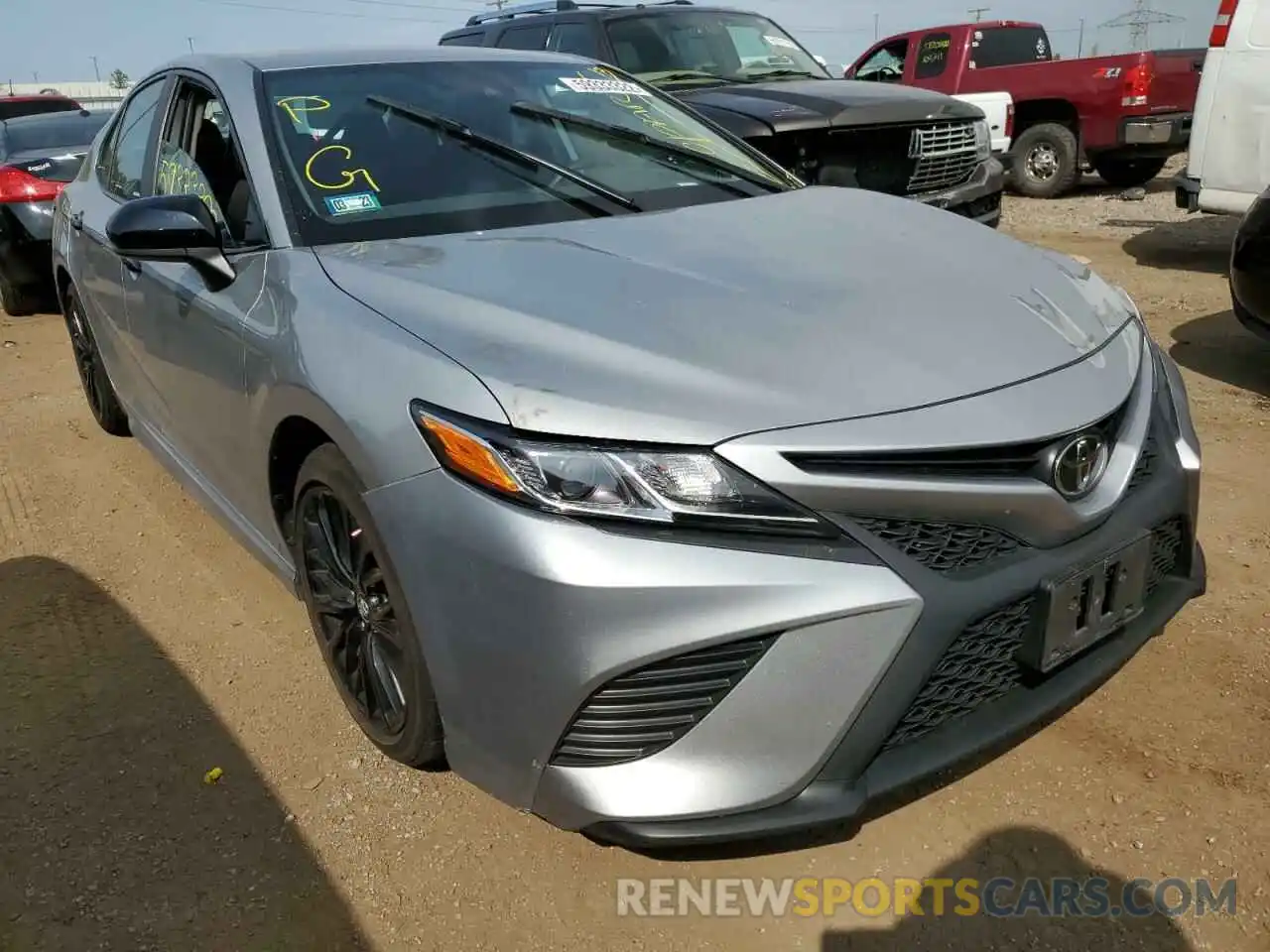 1 Photograph of a damaged car 4T1G11AK5LU356244 TOYOTA CAMRY 2020