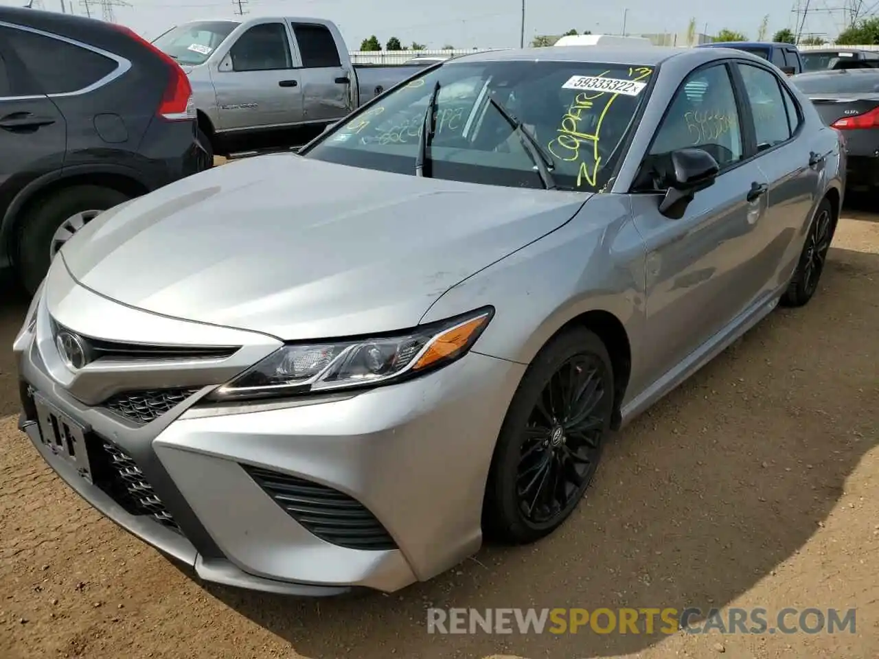 2 Photograph of a damaged car 4T1G11AK5LU356244 TOYOTA CAMRY 2020