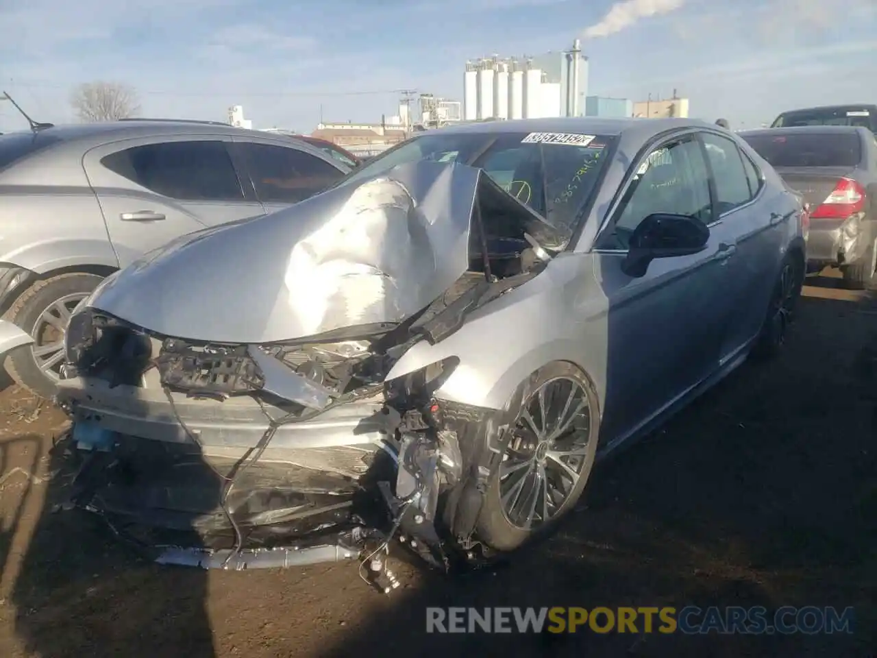 2 Photograph of a damaged car 4T1G11AK5LU359077 TOYOTA CAMRY 2020