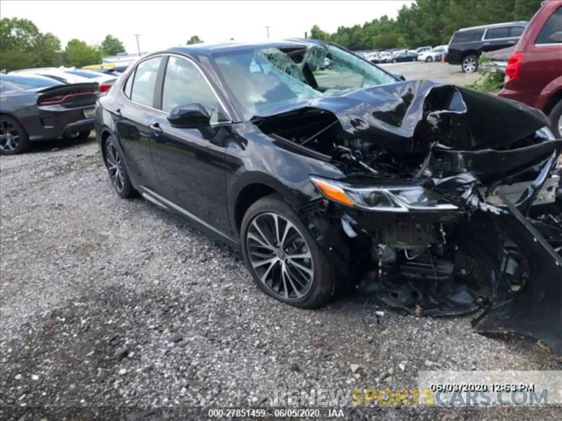 1 Photograph of a damaged car 4T1G11AK5LU359418 TOYOTA CAMRY 2020