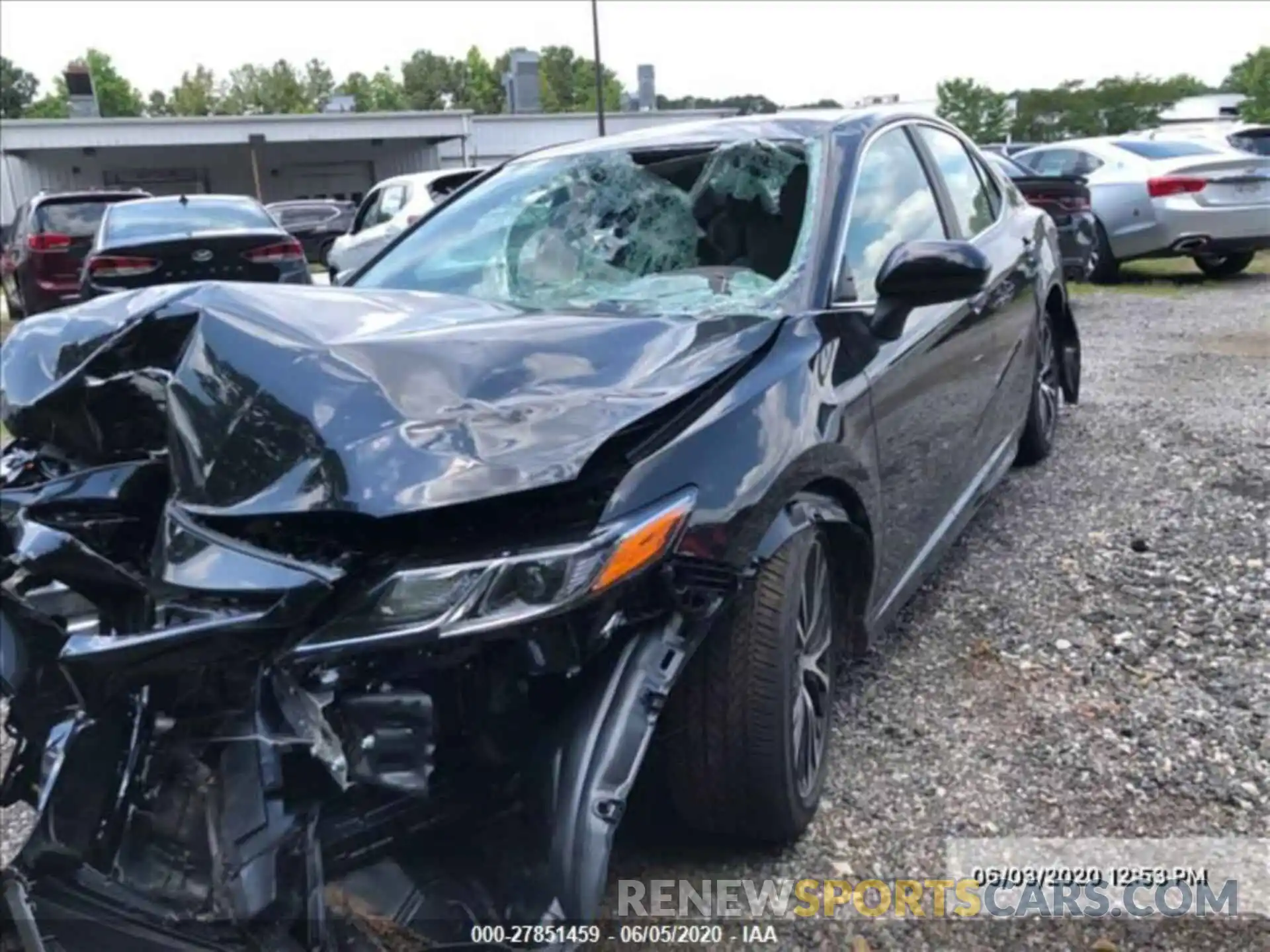 2 Photograph of a damaged car 4T1G11AK5LU359418 TOYOTA CAMRY 2020