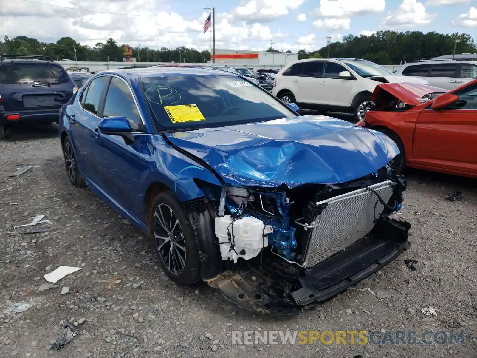 1 Photograph of a damaged car 4T1G11AK5LU371469 TOYOTA CAMRY 2020