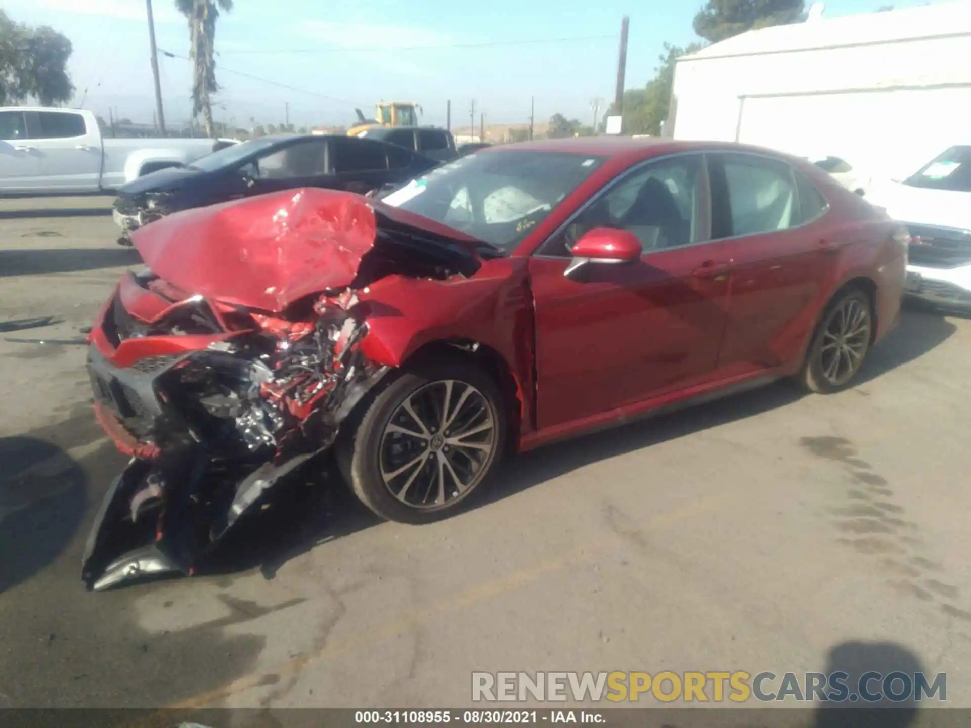 2 Photograph of a damaged car 4T1G11AK5LU382276 TOYOTA CAMRY 2020