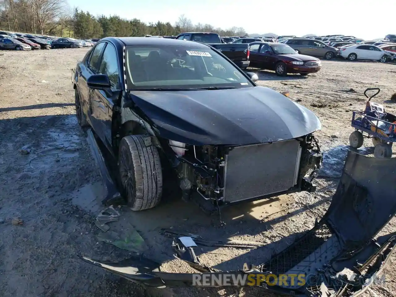 1 Photograph of a damaged car 4T1G11AK5LU388451 TOYOTA CAMRY 2020