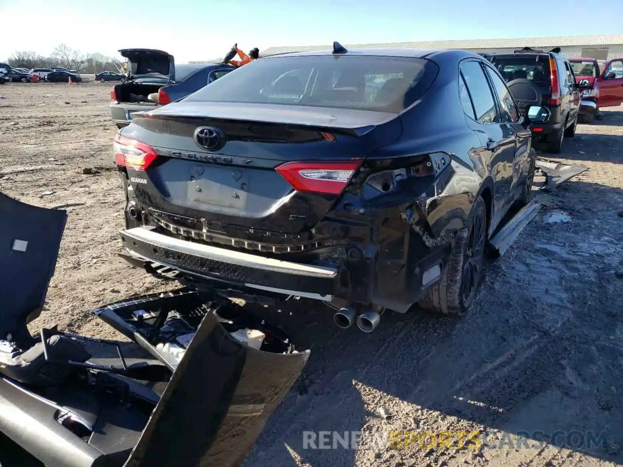 4 Photograph of a damaged car 4T1G11AK5LU388451 TOYOTA CAMRY 2020