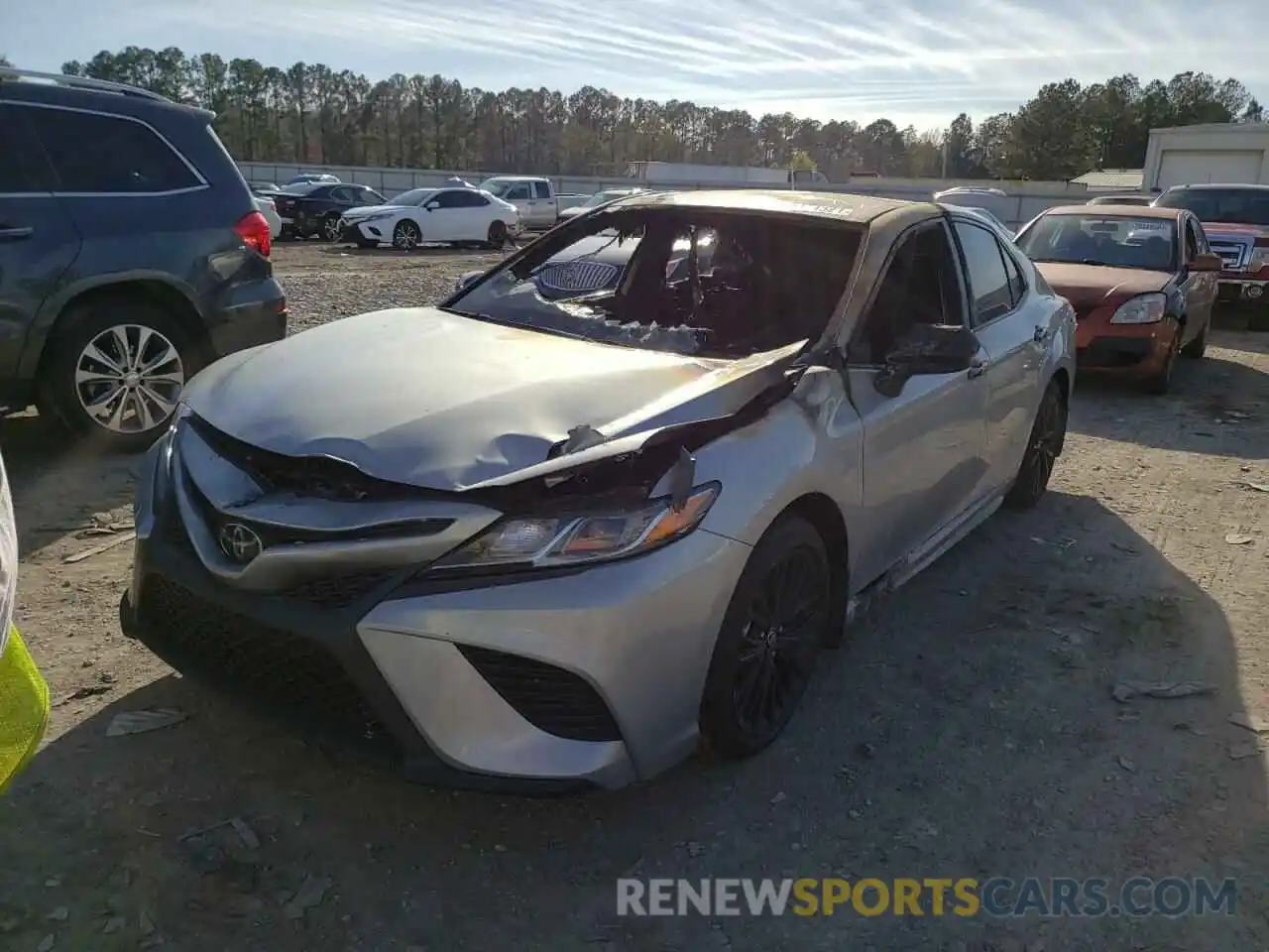 2 Photograph of a damaged car 4T1G11AK5LU399286 TOYOTA CAMRY 2020