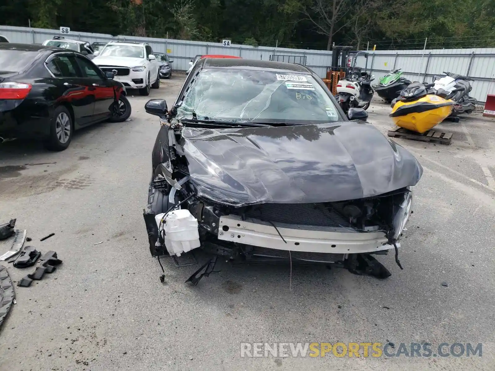 9 Photograph of a damaged car 4T1G11AK5LU501850 TOYOTA CAMRY 2020