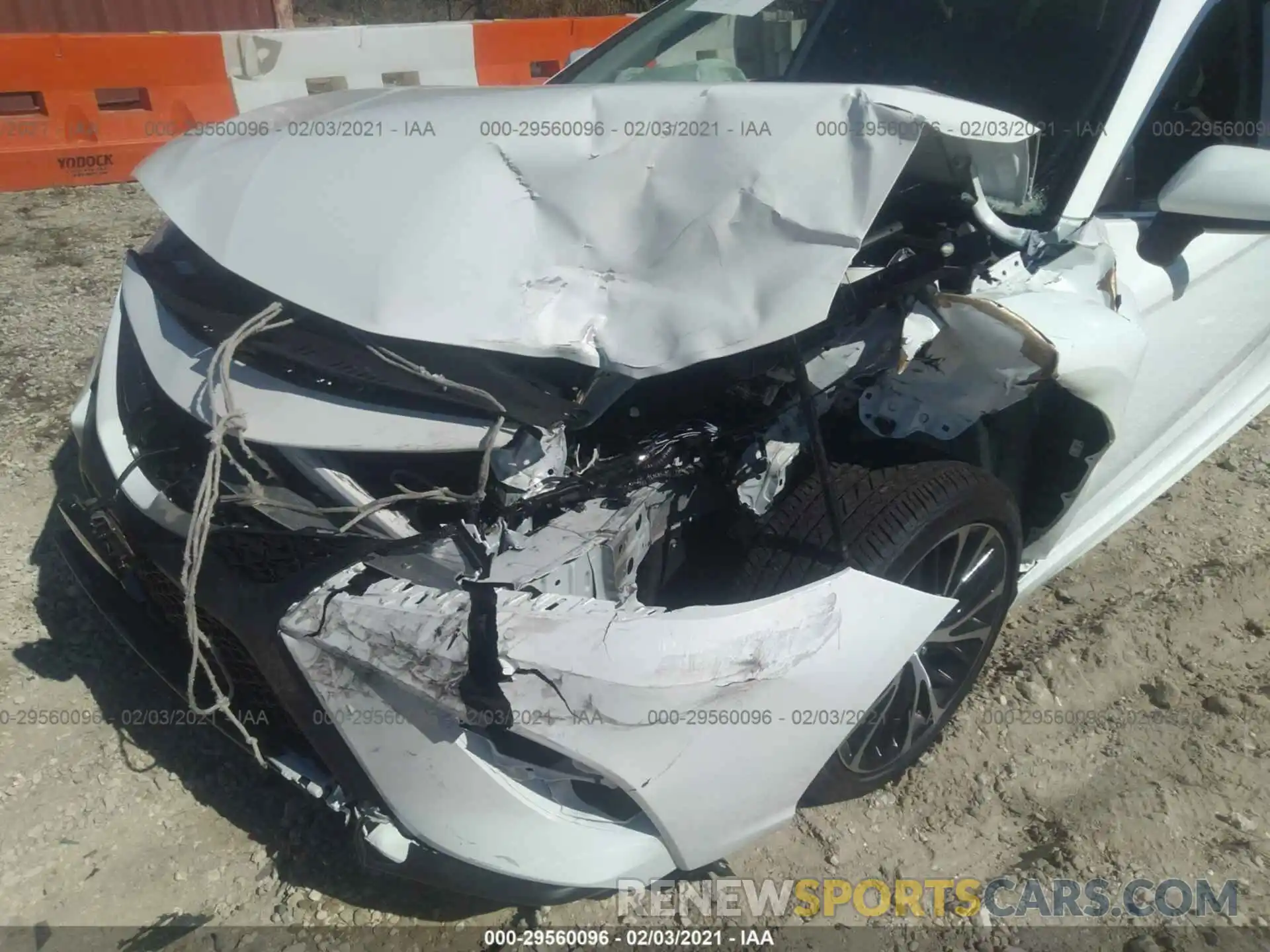 6 Photograph of a damaged car 4T1G11AK5LU502691 TOYOTA CAMRY 2020