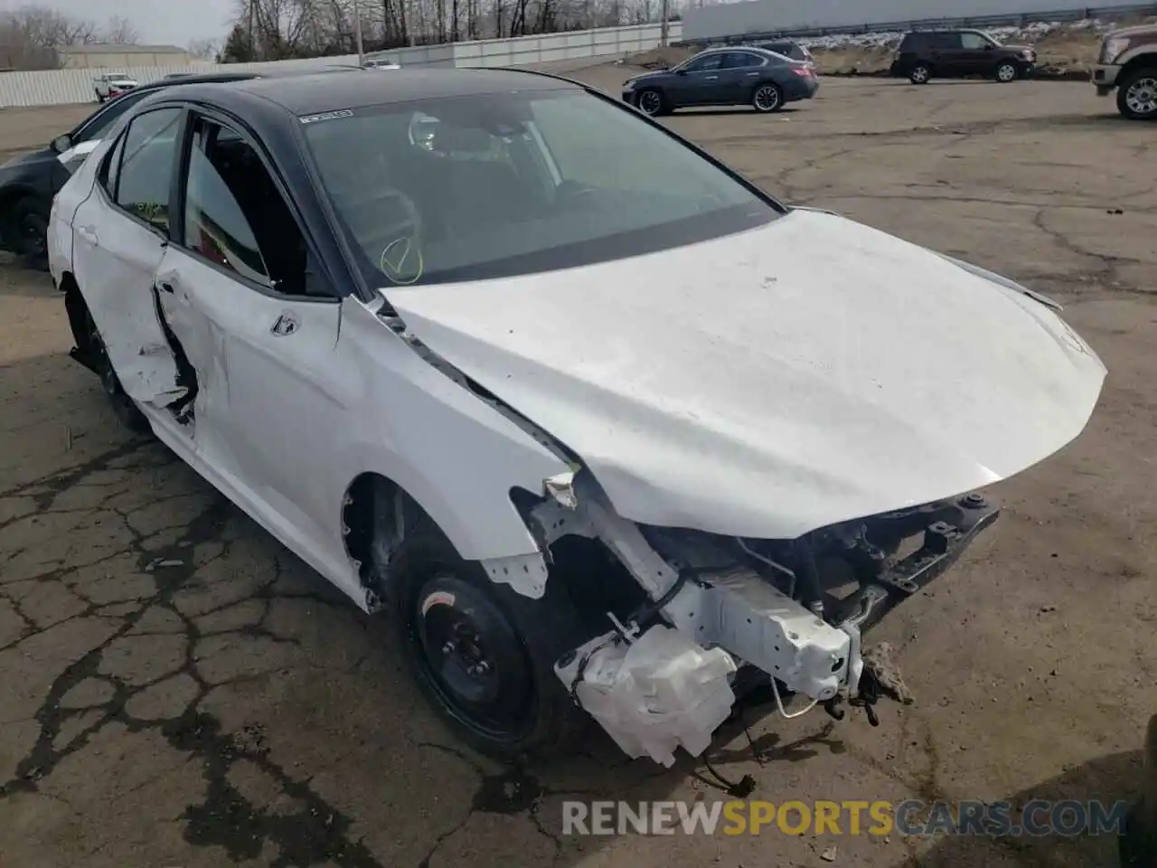 1 Photograph of a damaged car 4T1G11AK5LU503453 TOYOTA CAMRY 2020