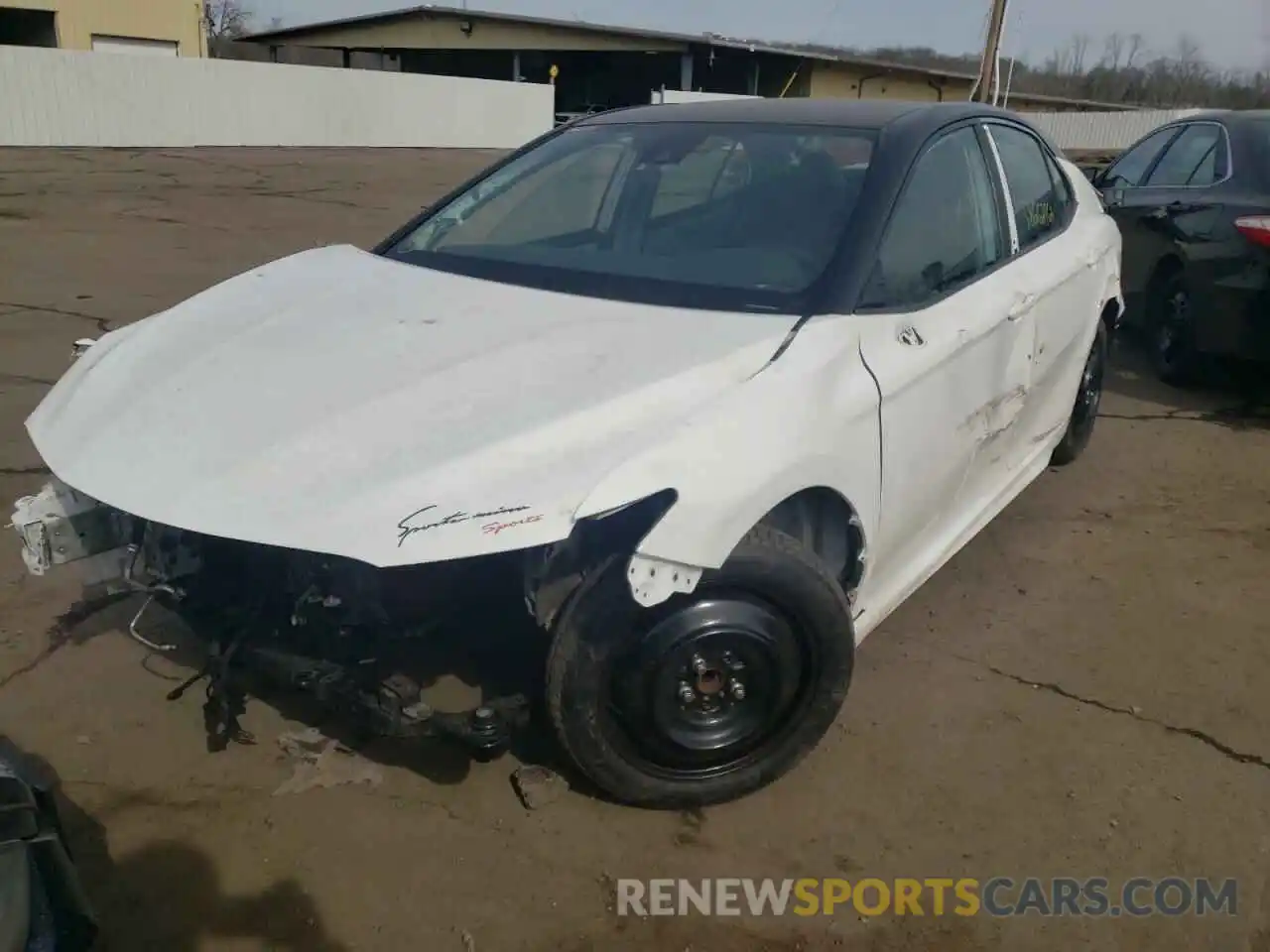 2 Photograph of a damaged car 4T1G11AK5LU503453 TOYOTA CAMRY 2020