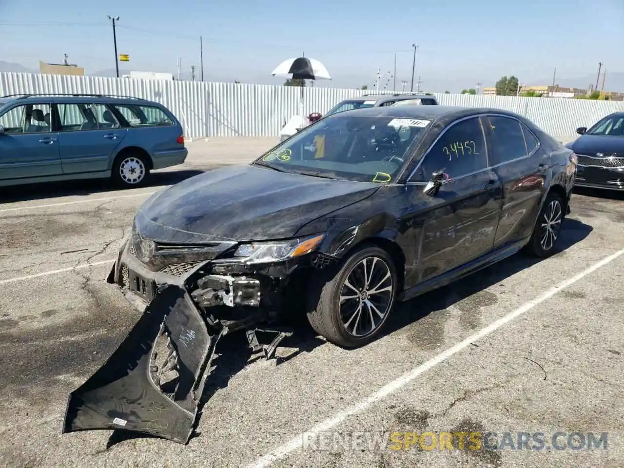 2 Photograph of a damaged car 4T1G11AK5LU510127 TOYOTA CAMRY 2020