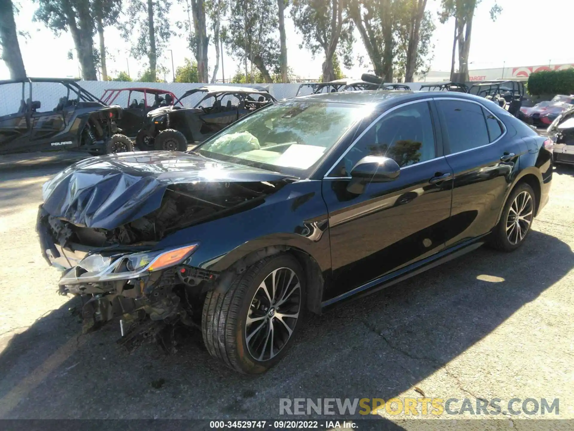 2 Photograph of a damaged car 4T1G11AK5LU861197 TOYOTA CAMRY 2020