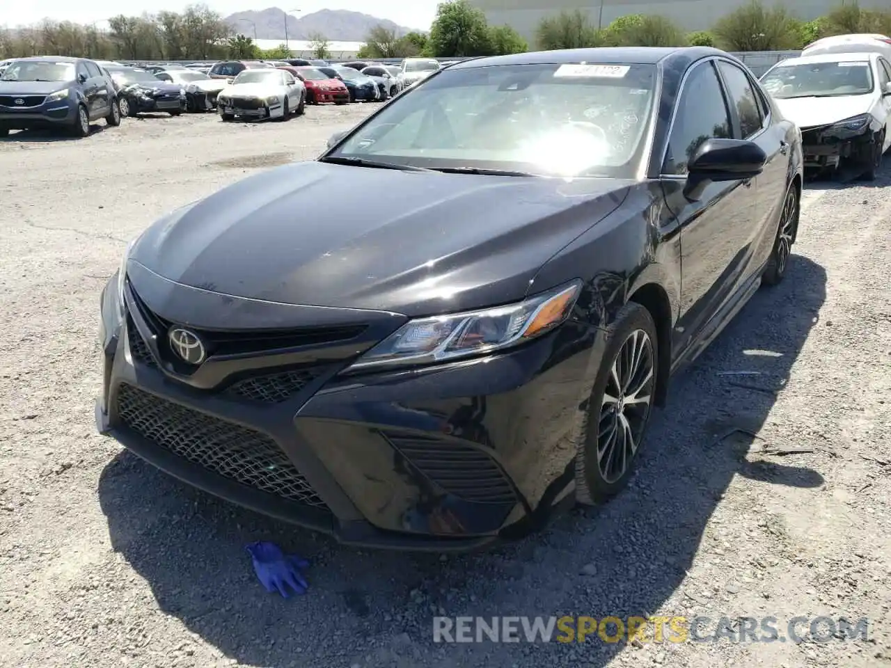 2 Photograph of a damaged car 4T1G11AK5LU864620 TOYOTA CAMRY 2020