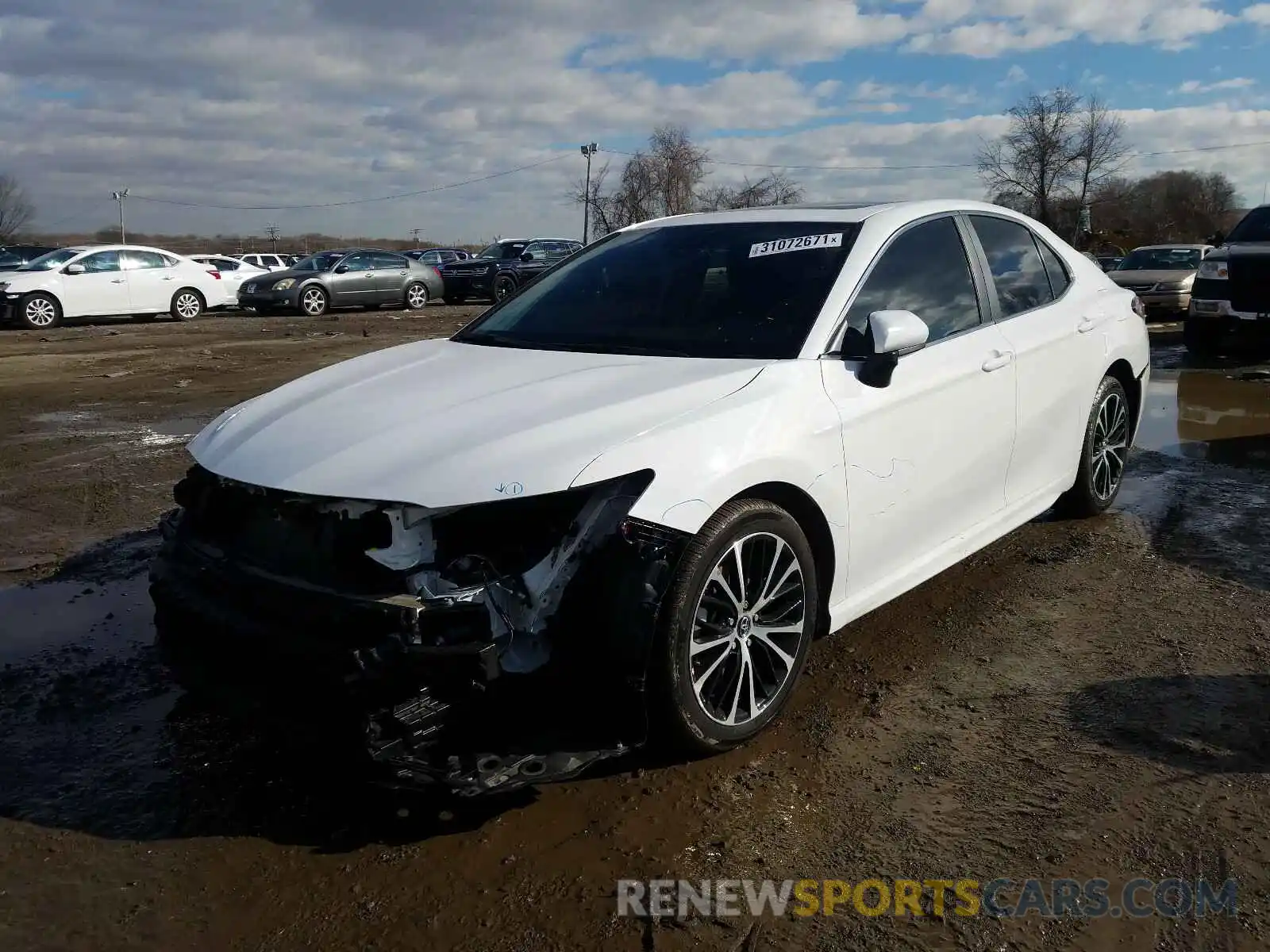 2 Photograph of a damaged car 4T1G11AK5LU868358 TOYOTA CAMRY 2020