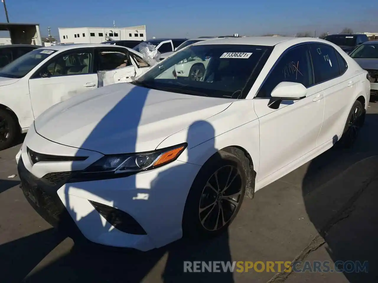 2 Photograph of a damaged car 4T1G11AK5LU868375 TOYOTA CAMRY 2020