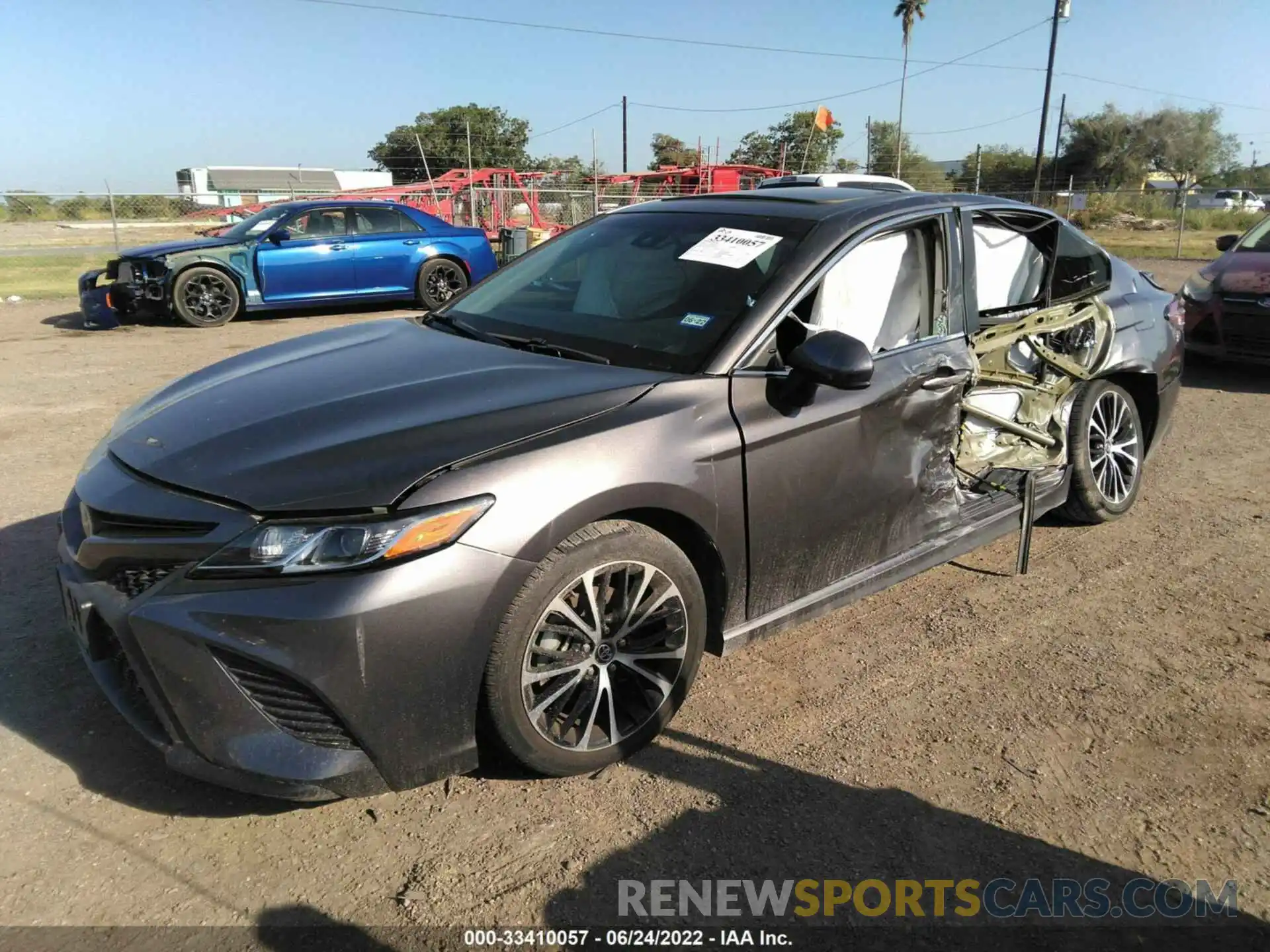 2 Photograph of a damaged car 4T1G11AK5LU891459 TOYOTA CAMRY 2020