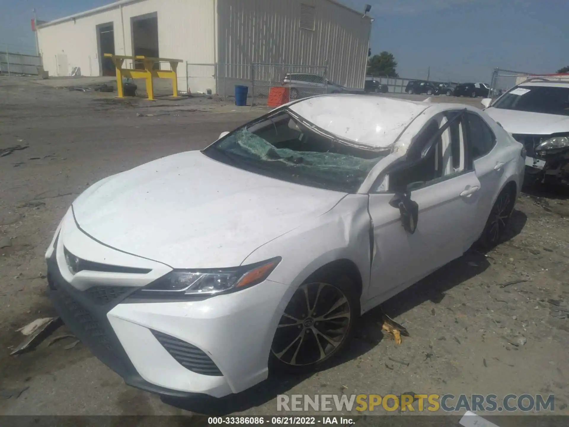 2 Photograph of a damaged car 4T1G11AK5LU894538 TOYOTA CAMRY 2020