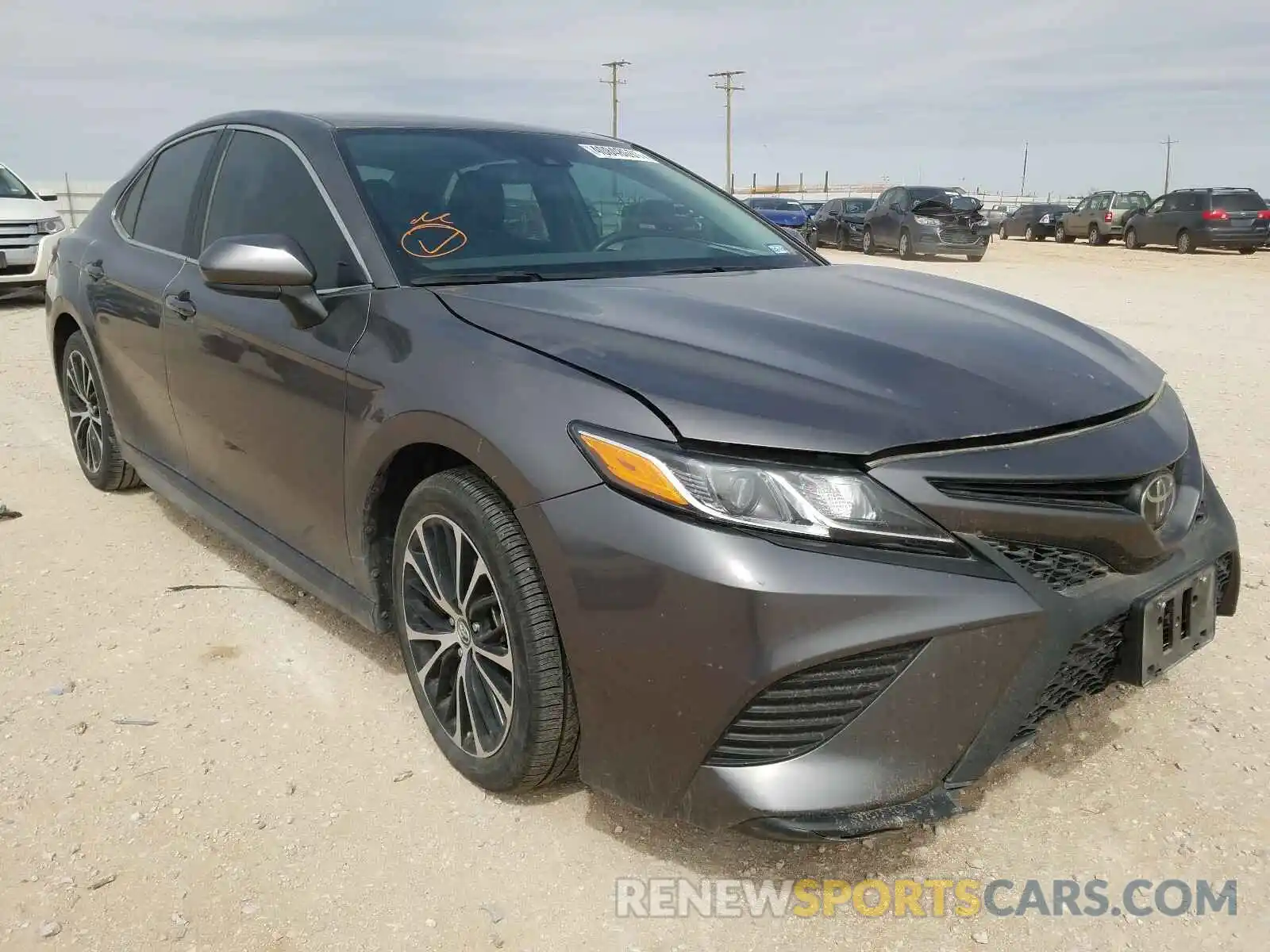 1 Photograph of a damaged car 4T1G11AK5LU894622 TOYOTA CAMRY 2020