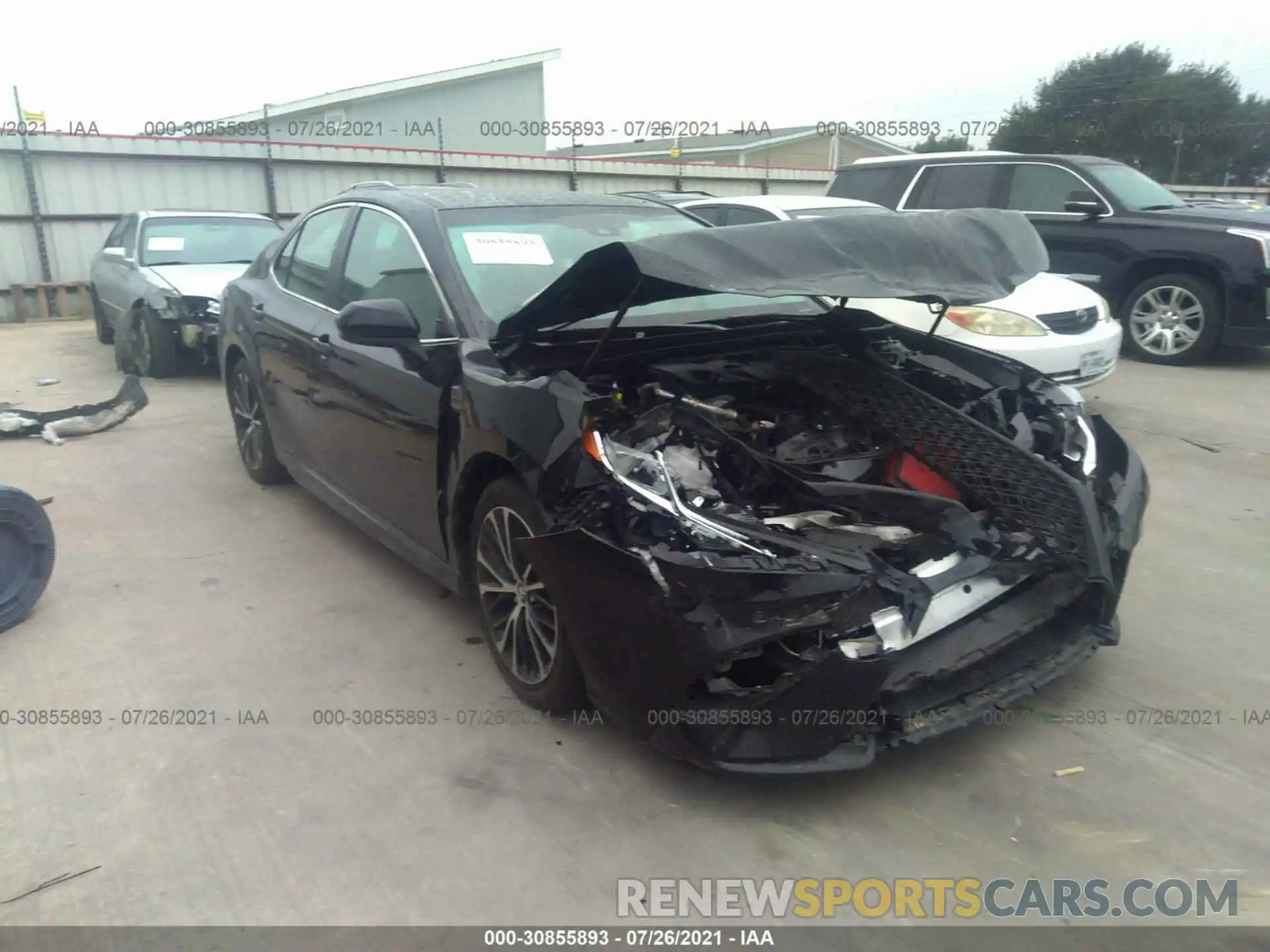 1 Photograph of a damaged car 4T1G11AK5LU903478 TOYOTA CAMRY 2020