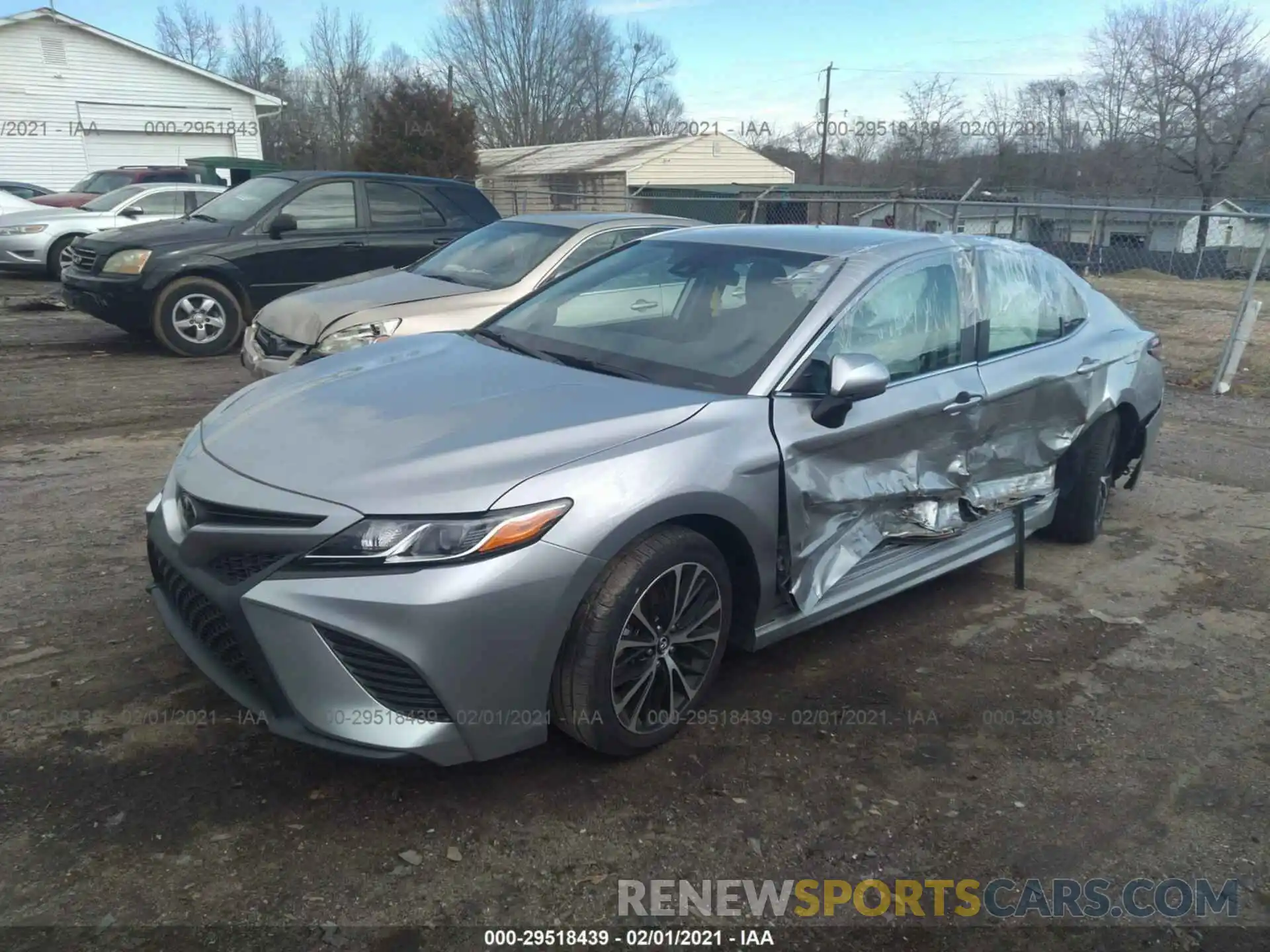 2 Photograph of a damaged car 4T1G11AK5LU905134 TOYOTA CAMRY 2020