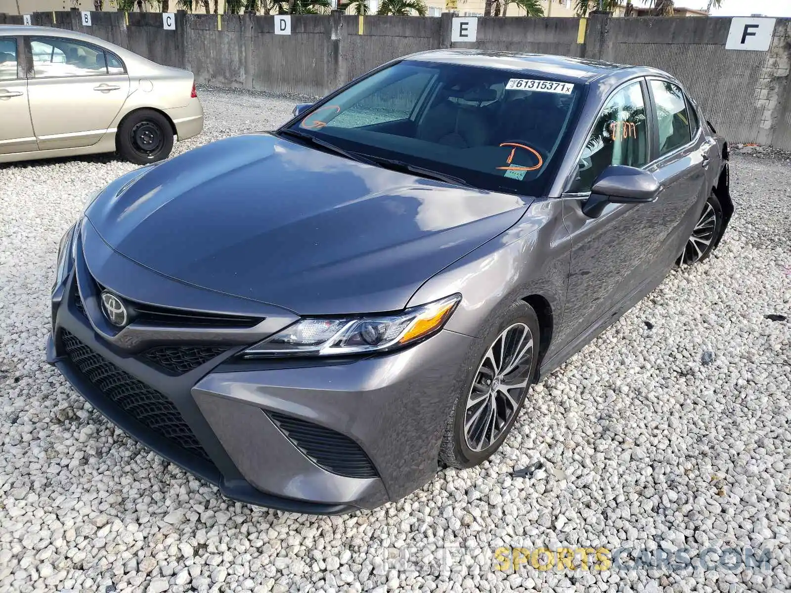 2 Photograph of a damaged car 4T1G11AK5LU905392 TOYOTA CAMRY 2020