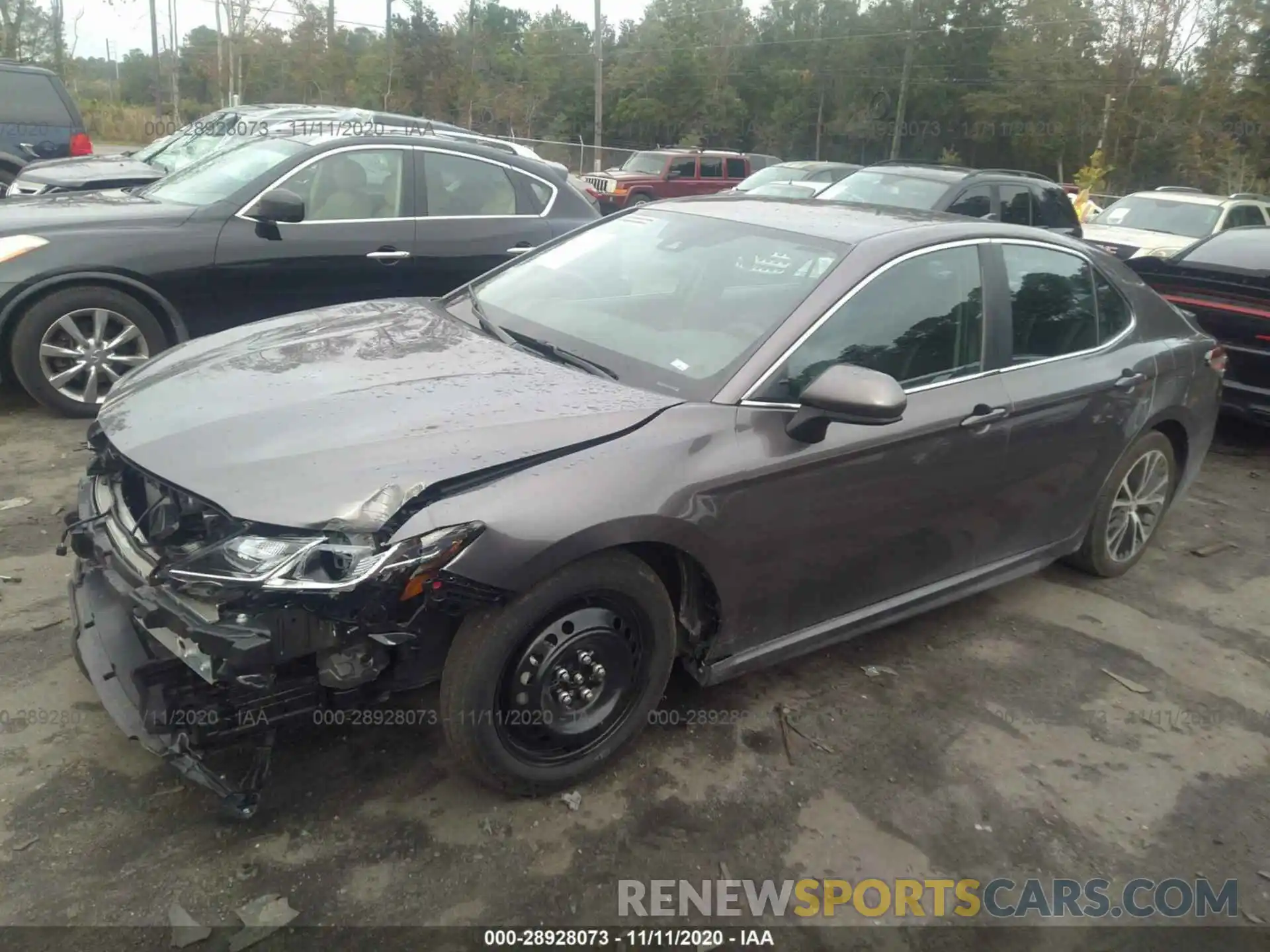 2 Photograph of a damaged car 4T1G11AK5LU924735 TOYOTA CAMRY 2020