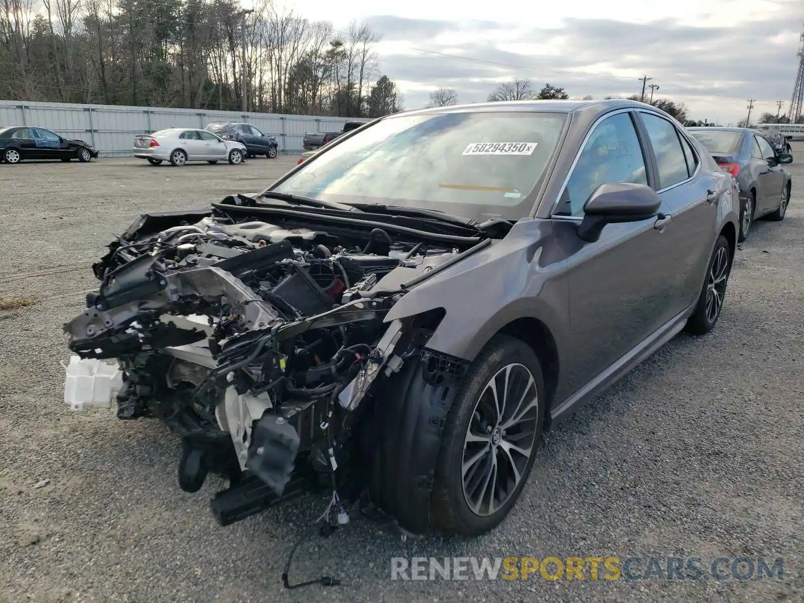 2 Photograph of a damaged car 4T1G11AK5LU928543 TOYOTA CAMRY 2020