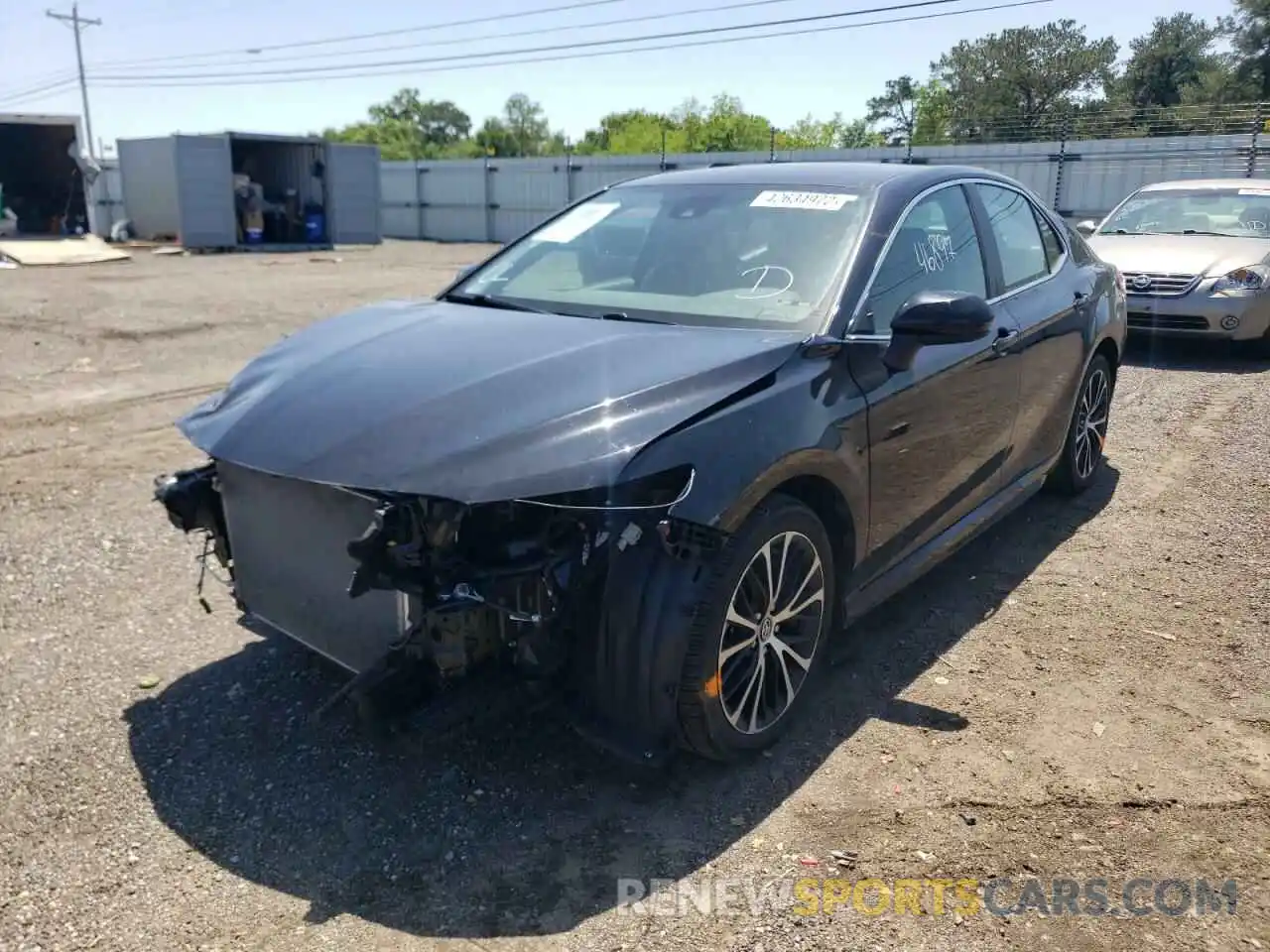 2 Photograph of a damaged car 4T1G11AK5LU936027 TOYOTA CAMRY 2020