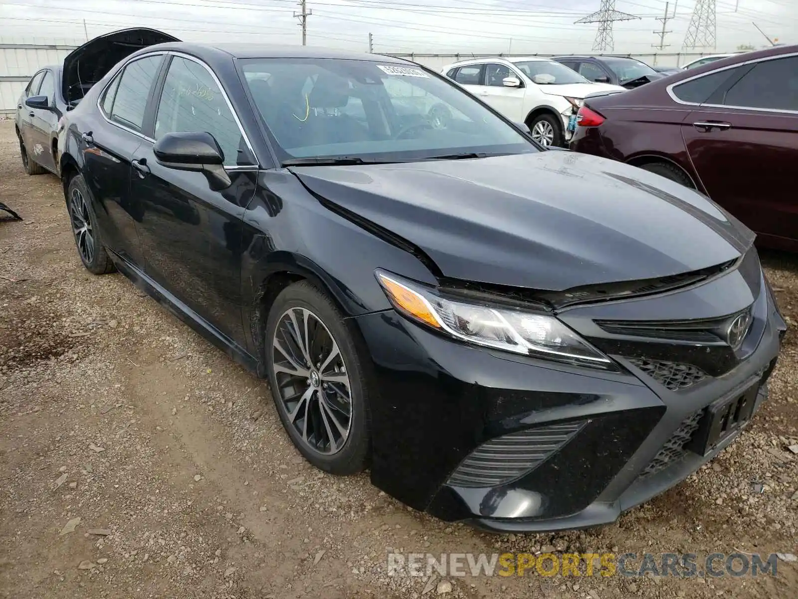 1 Photograph of a damaged car 4T1G11AK5LU944824 TOYOTA CAMRY 2020