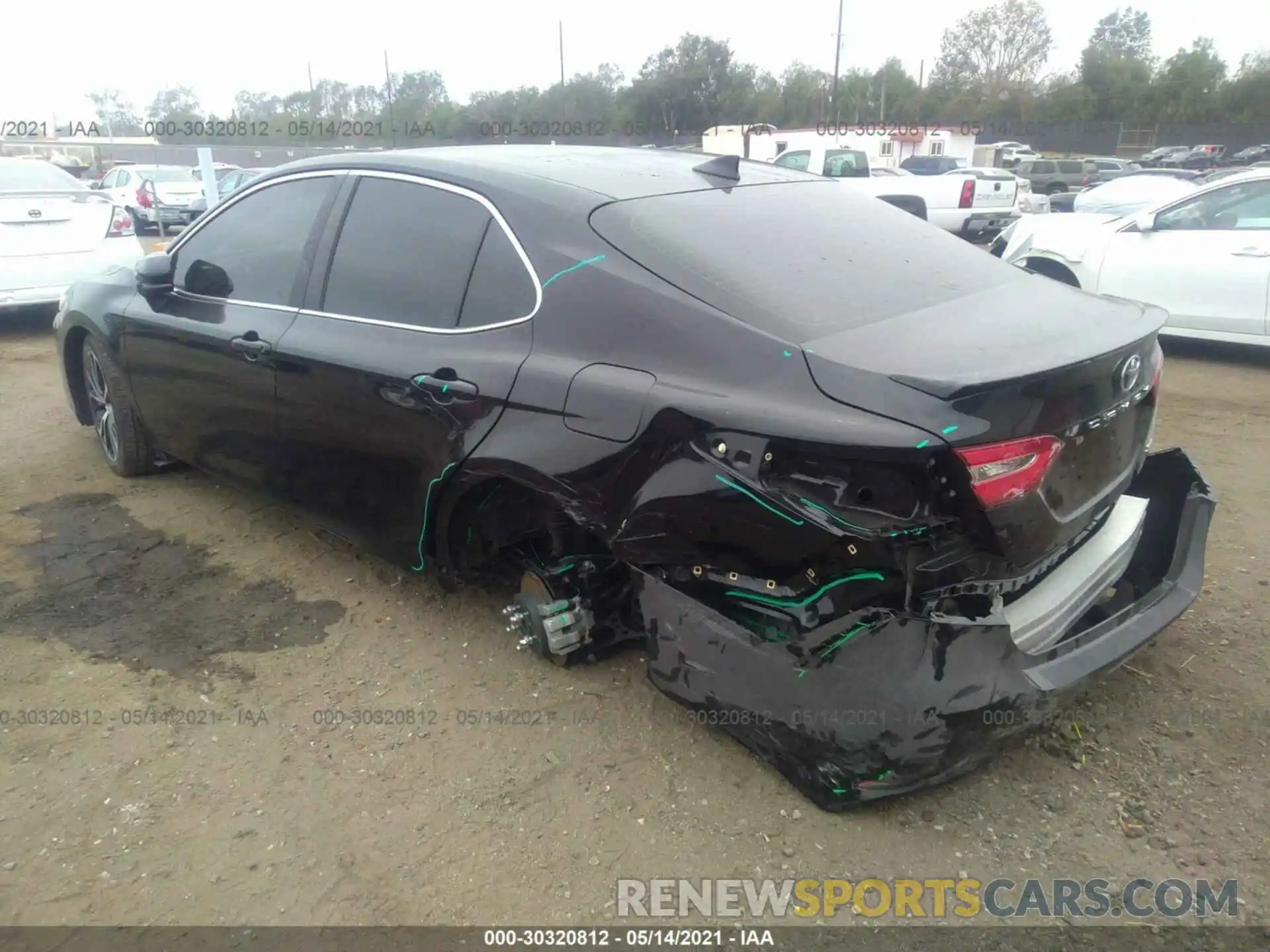 3 Photograph of a damaged car 4T1G11AK5LU945410 TOYOTA CAMRY 2020