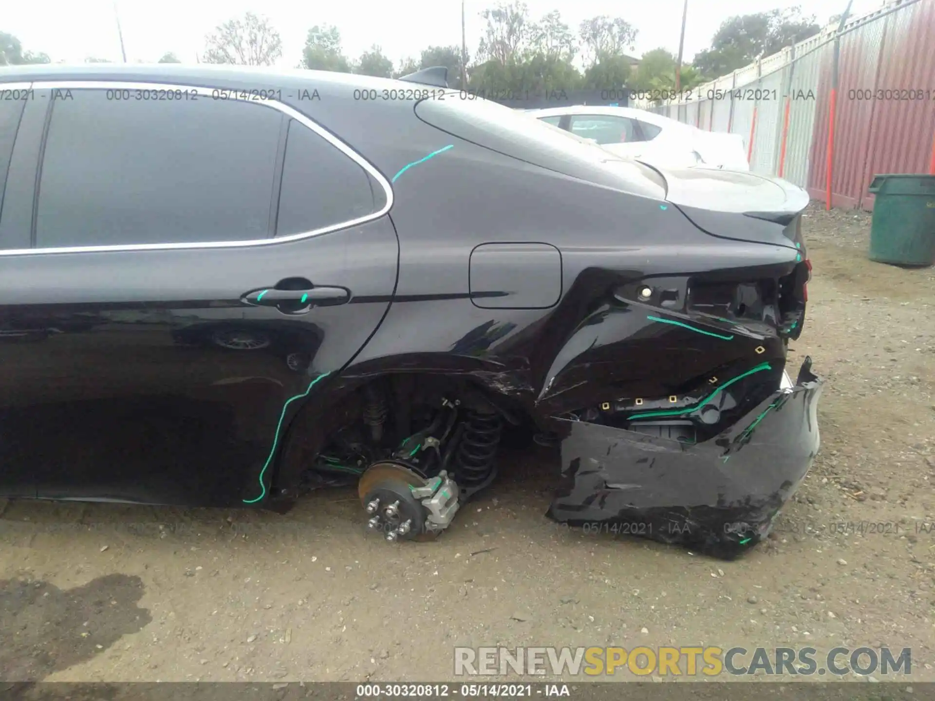 6 Photograph of a damaged car 4T1G11AK5LU945410 TOYOTA CAMRY 2020