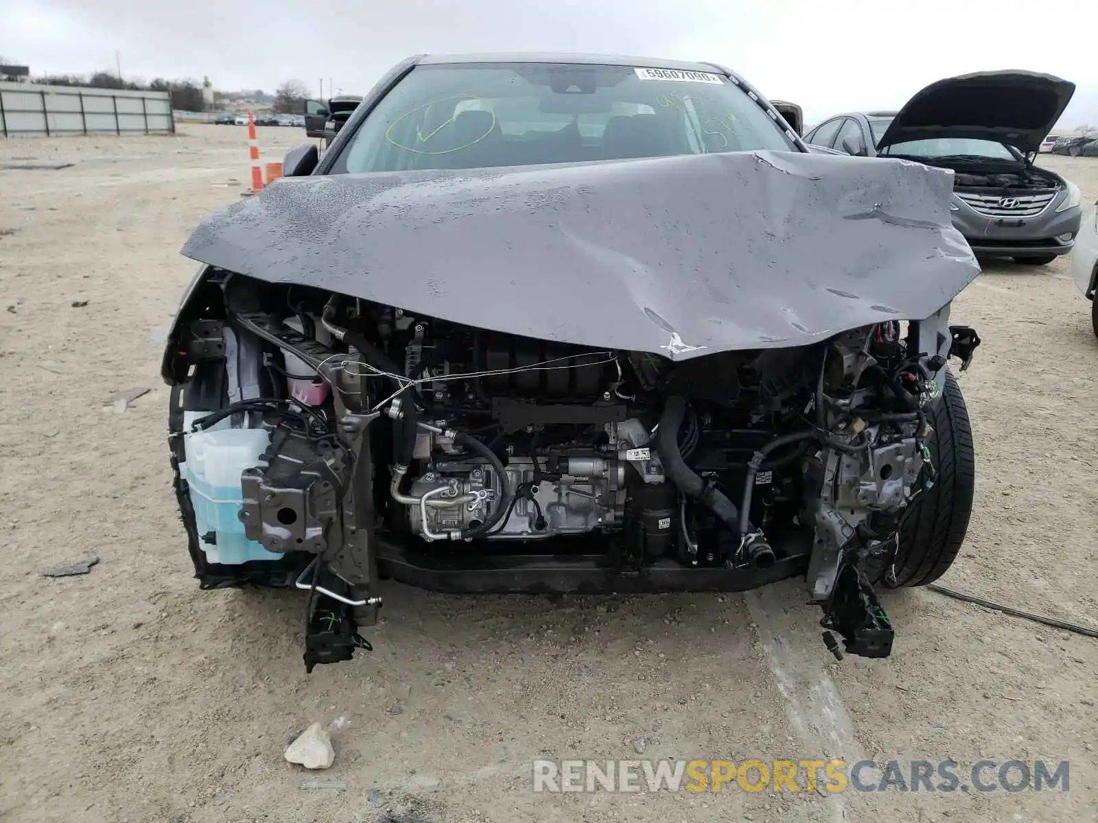 9 Photograph of a damaged car 4T1G11AK5LU951370 TOYOTA CAMRY 2020