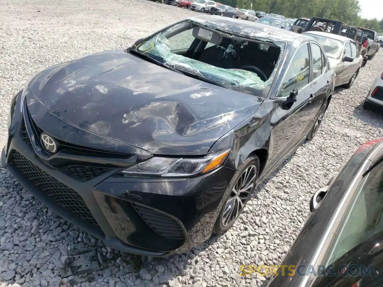 2 Photograph of a damaged car 4T1G11AK5LU952907 TOYOTA CAMRY 2020