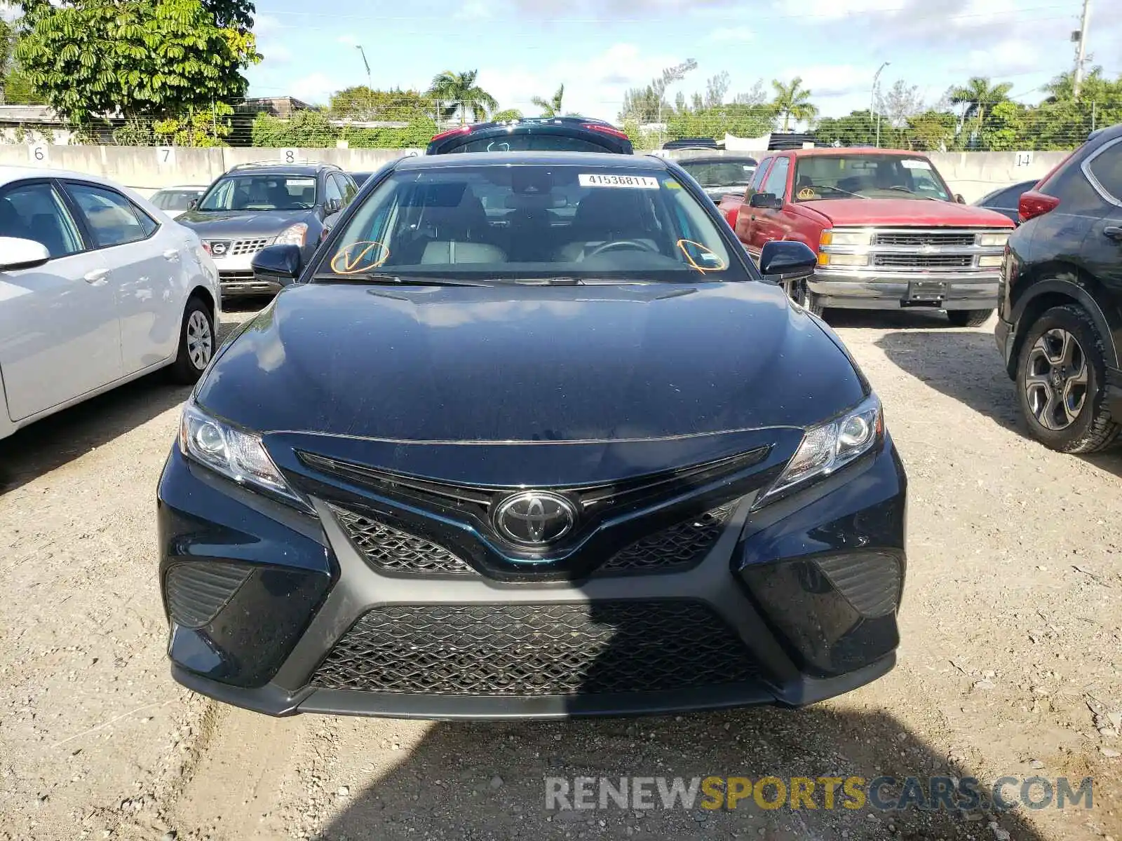 9 Photograph of a damaged car 4T1G11AK5LU952955 TOYOTA CAMRY 2020