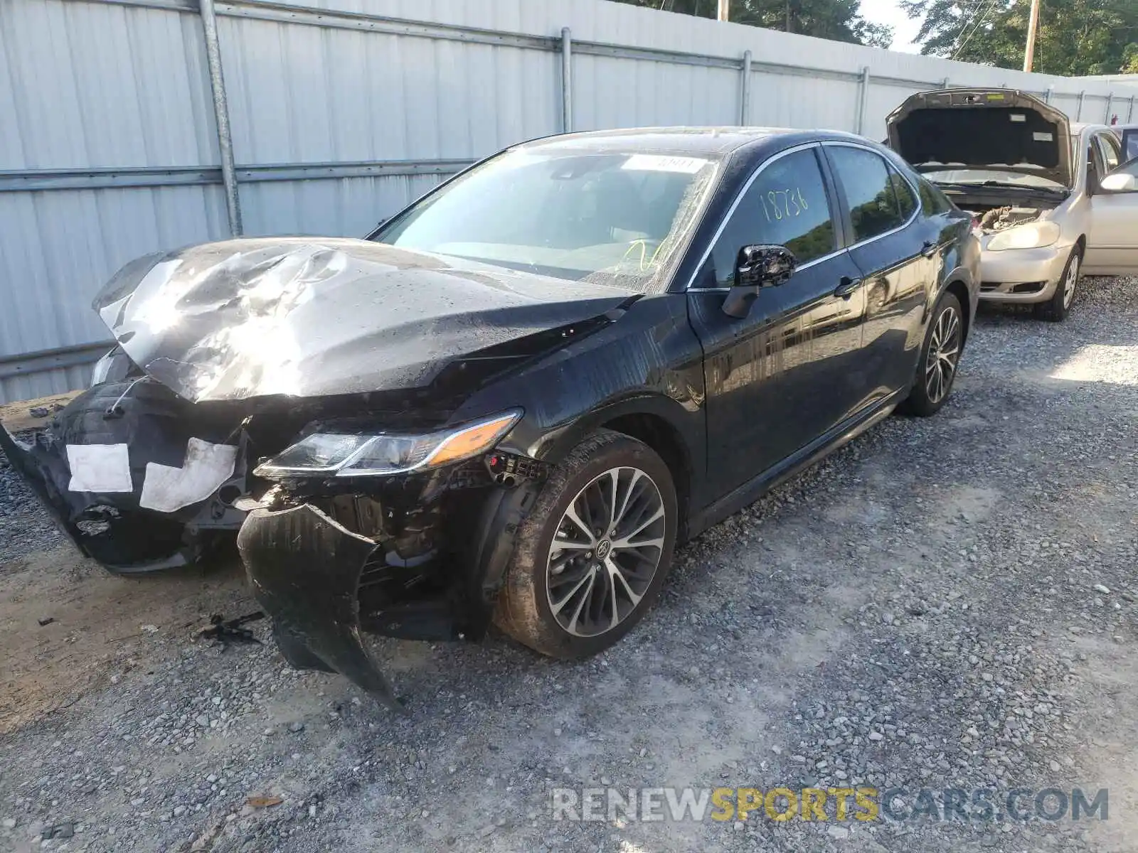 2 Photograph of a damaged car 4T1G11AK5LU955631 TOYOTA CAMRY 2020