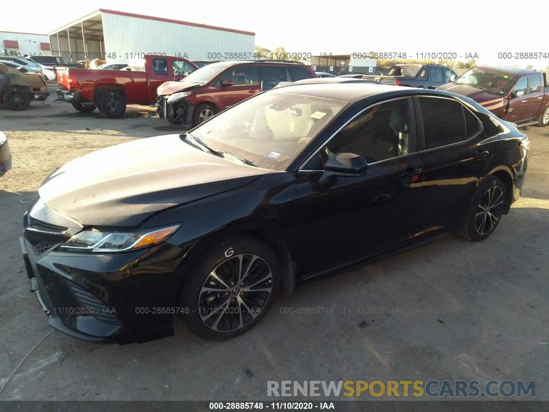 2 Photograph of a damaged car 4T1G11AK5LU960067 TOYOTA CAMRY 2020