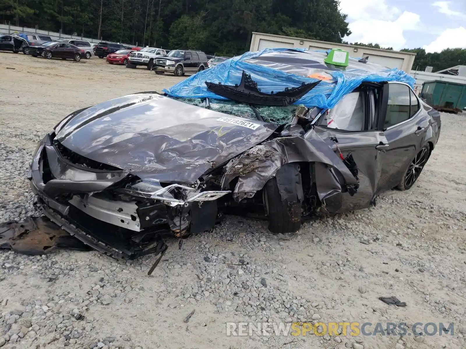 2 Photograph of a damaged car 4T1G11AK5LU962871 TOYOTA CAMRY 2020