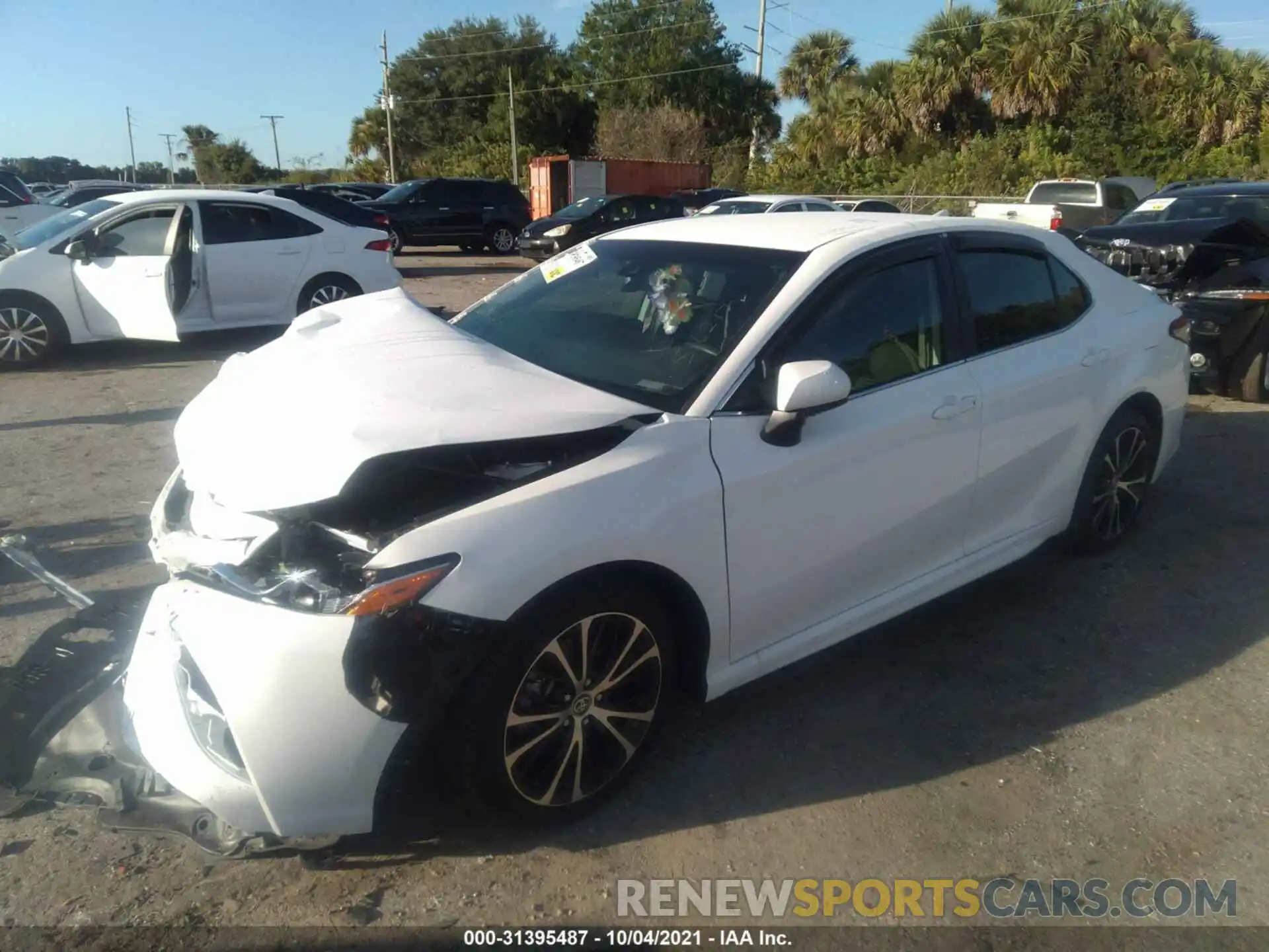 2 Photograph of a damaged car 4T1G11AK5LU965527 TOYOTA CAMRY 2020