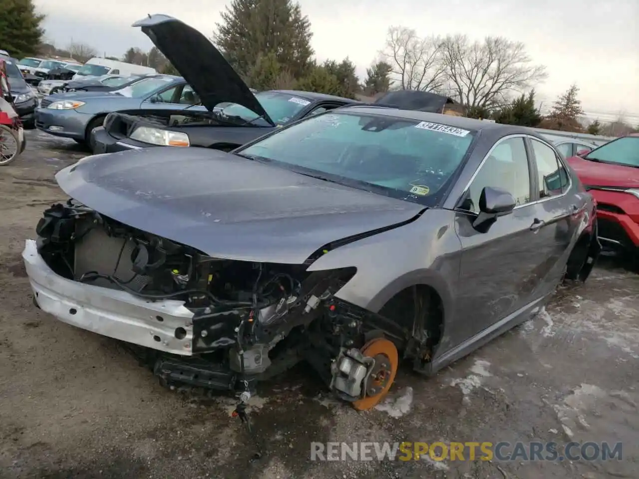 2 Photograph of a damaged car 4T1G11AK5LU966712 TOYOTA CAMRY 2020