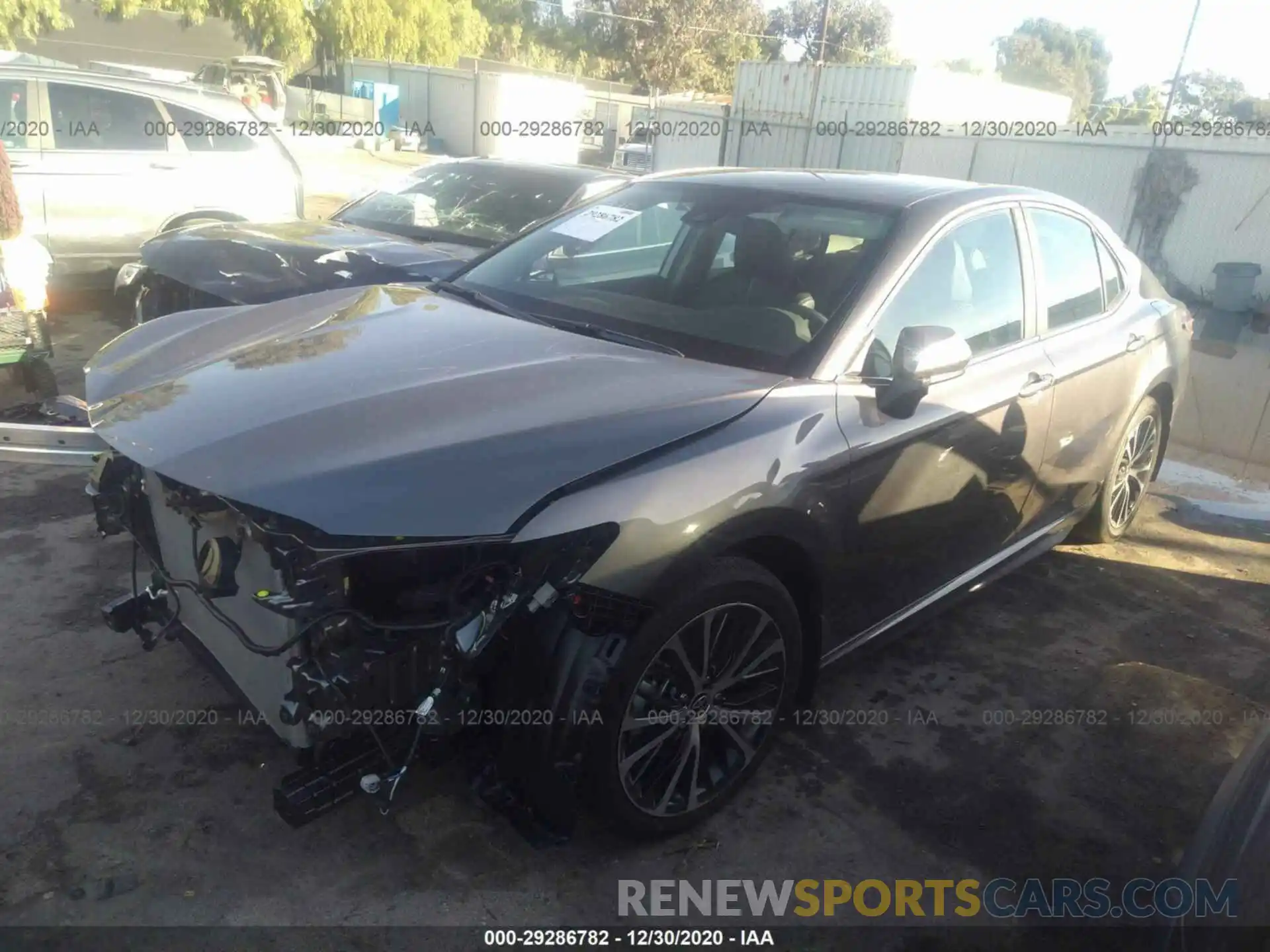 2 Photograph of a damaged car 4T1G11AK5LU967147 TOYOTA CAMRY 2020